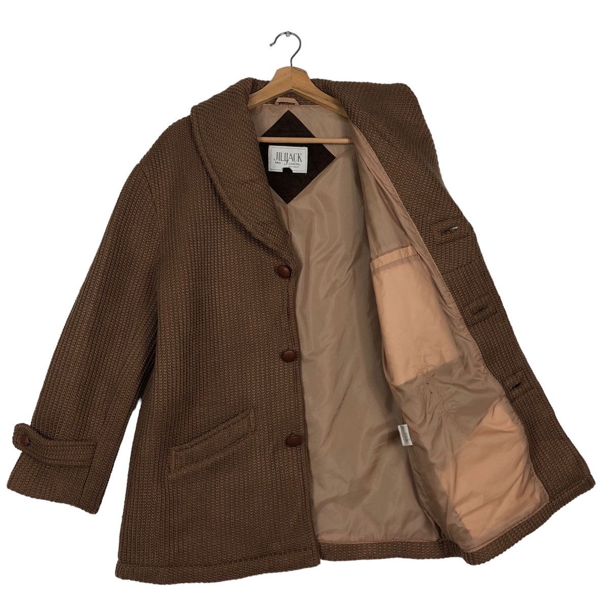Japanese Brand Vintage Cardigan Jacket Double Collar JillJack Issey Miyake Size US L / EU 52-54 / 3 - 8 Thumbnail