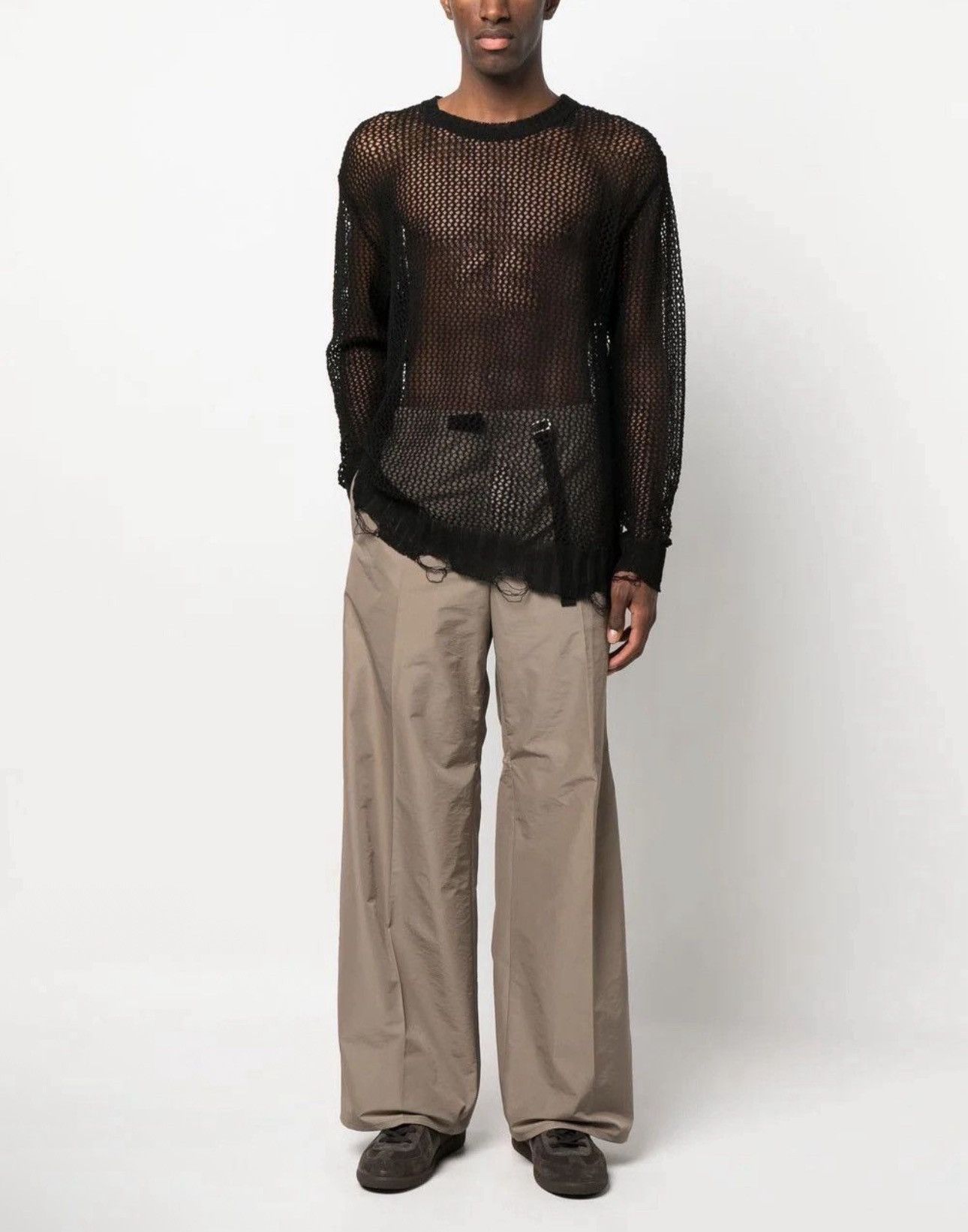 Our Legacy Taupe Grace Nylon Wander Trousers- New With Tags