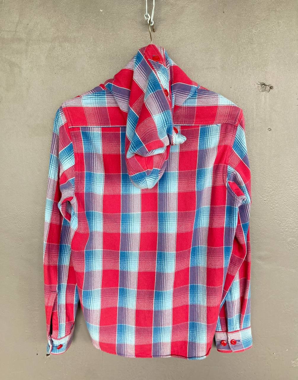 Bape Bape Flannel Check Hoodie Size US S / EU 44-46 / 1 - 2 Thumbnail