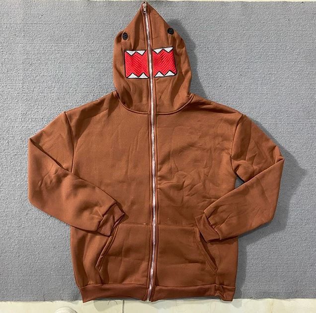 Other Brown domo full-zip hoodie Size US M / EU 48-50 / 2 - 2 Thumbnail