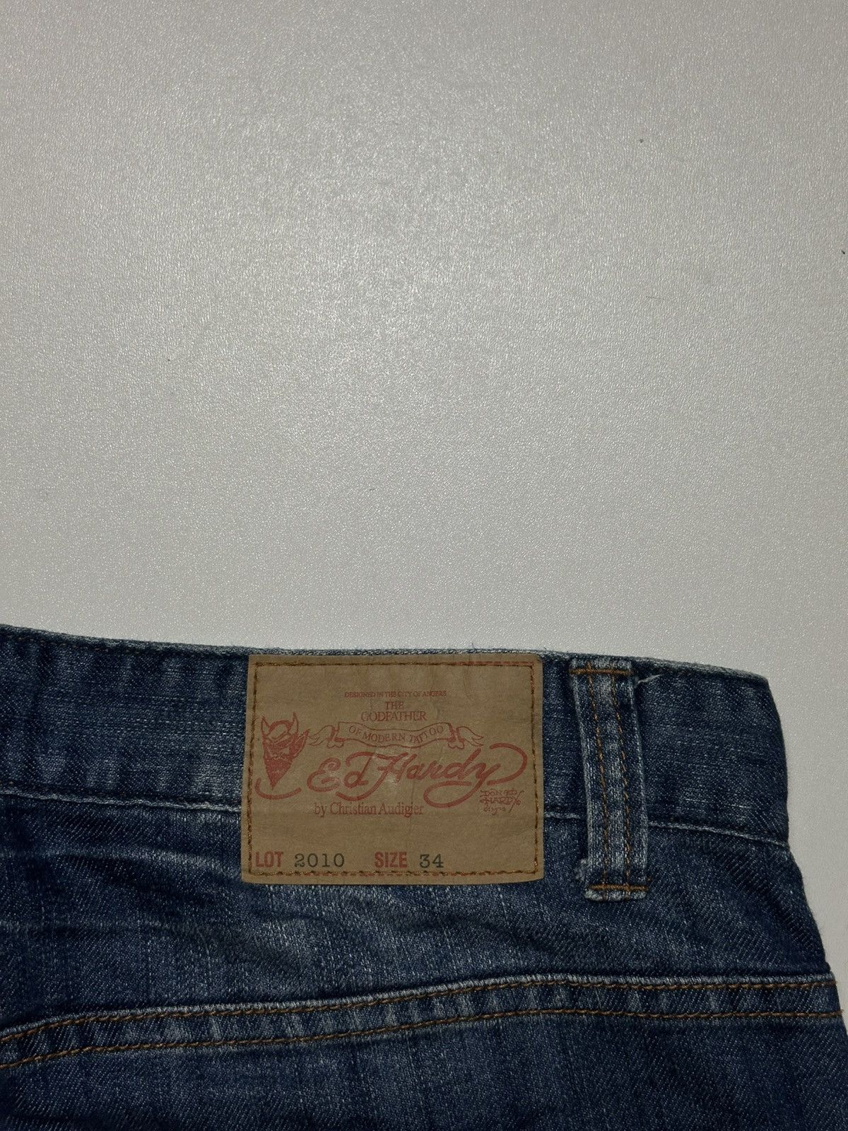 Ed Hardy Vintage Ed Hardy Jorts Size US 34 / EU 50 - 3 Thumbnail
