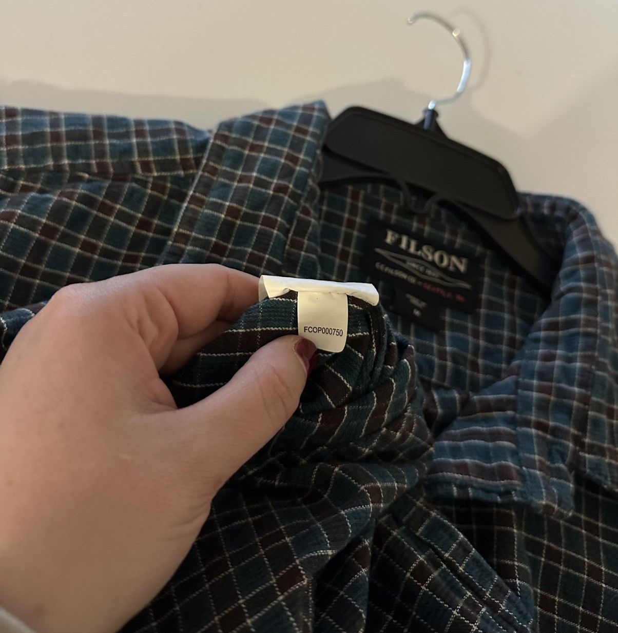 Filson Filson Alaskan Guide Button Up Shirt Teal Brown Plaid M Size US M / EU 48-50 / 2 - 6 Thumbnail