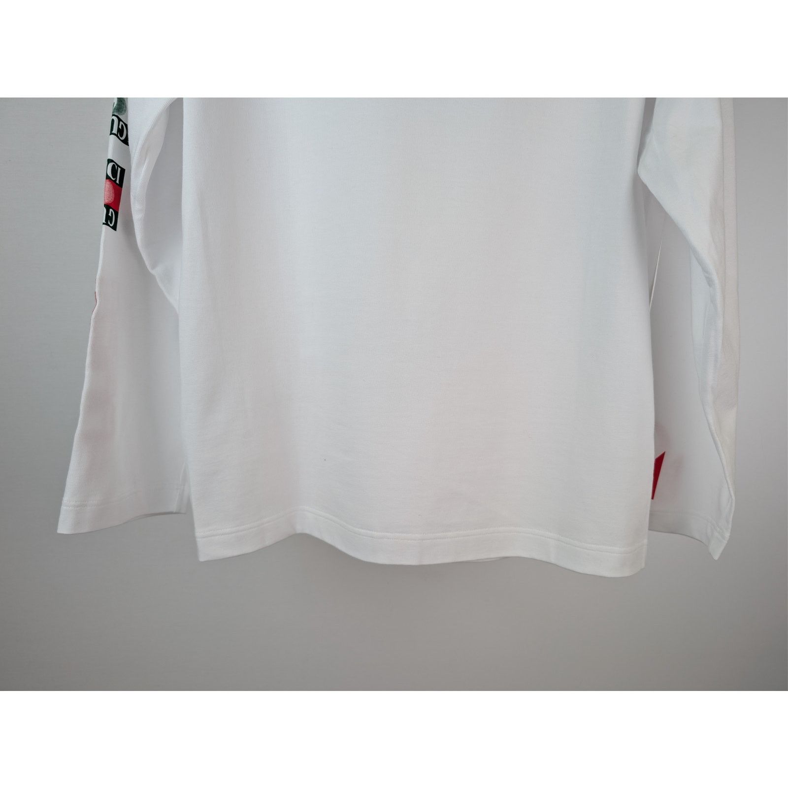 Gucci o1rshd1 Q:2 / Logo-Print Cotton Jersey T-shirt in White Size US M / EU 48-50 / 2 - 12 Thumbnail