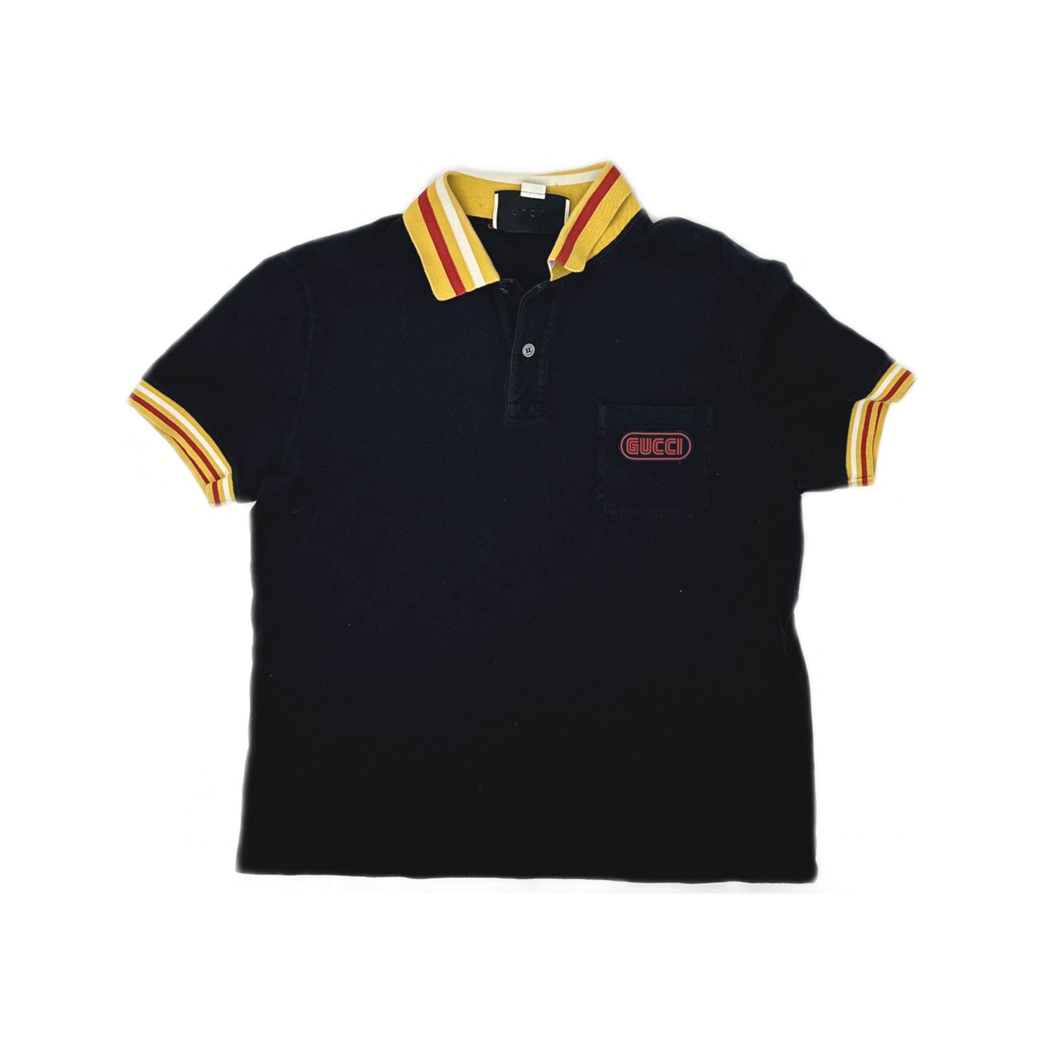 Gucci Gucci Logo Patch Polo Size M Size US M / EU 48-50 / 2 - 1 Thumbnail