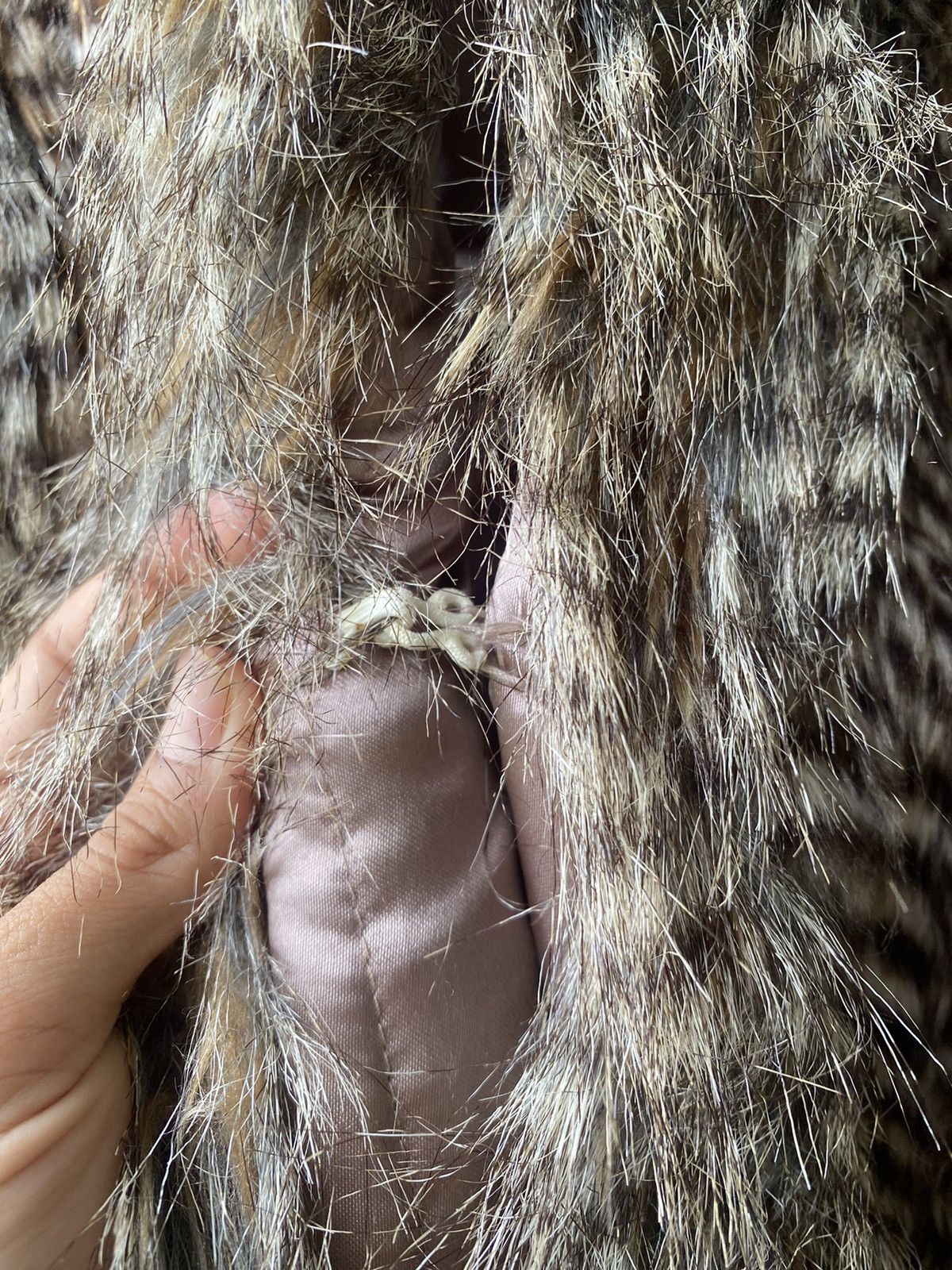Hysteric Glamour × Japanese Brand × Le Grande Bleu (L.G.B.) RICHARD & DAVID FAUX FUR VEST MINK PEACOCK 90s LGB Size US M / EU 48-50 / 2 - 12 Thumbnail