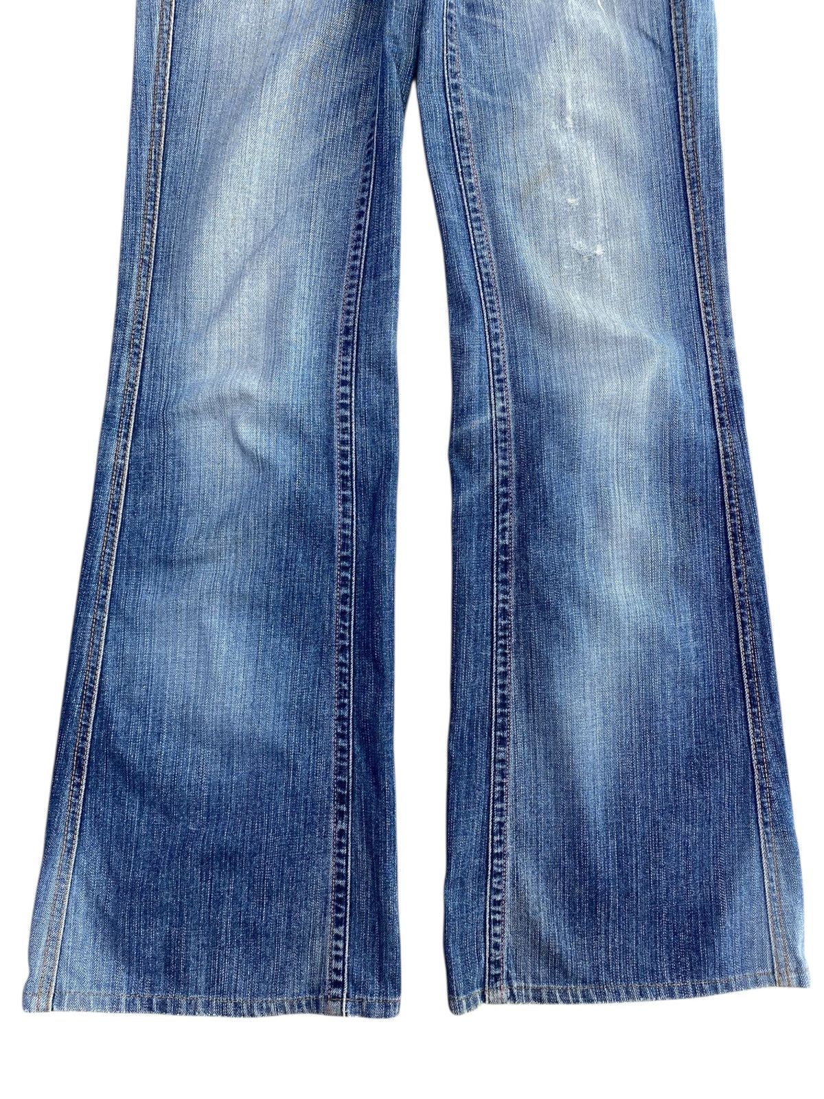Edwin Edwin Acid Light Blue Wash Style Flare Jeans Size US 30 / EU 46 - 9 Thumbnail