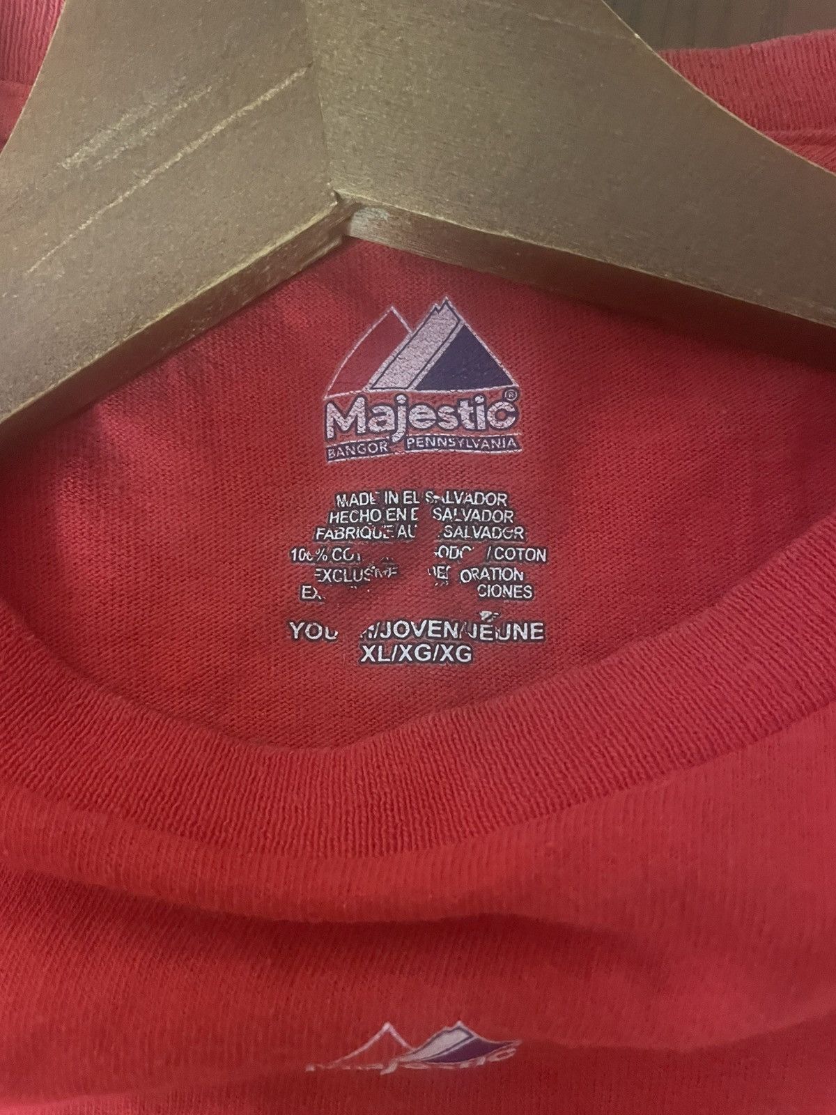 MLB Vintage Texas Rangers Baseball Tee x Majestic Size US M / EU 48-50 / 2 - 5 Thumbnail