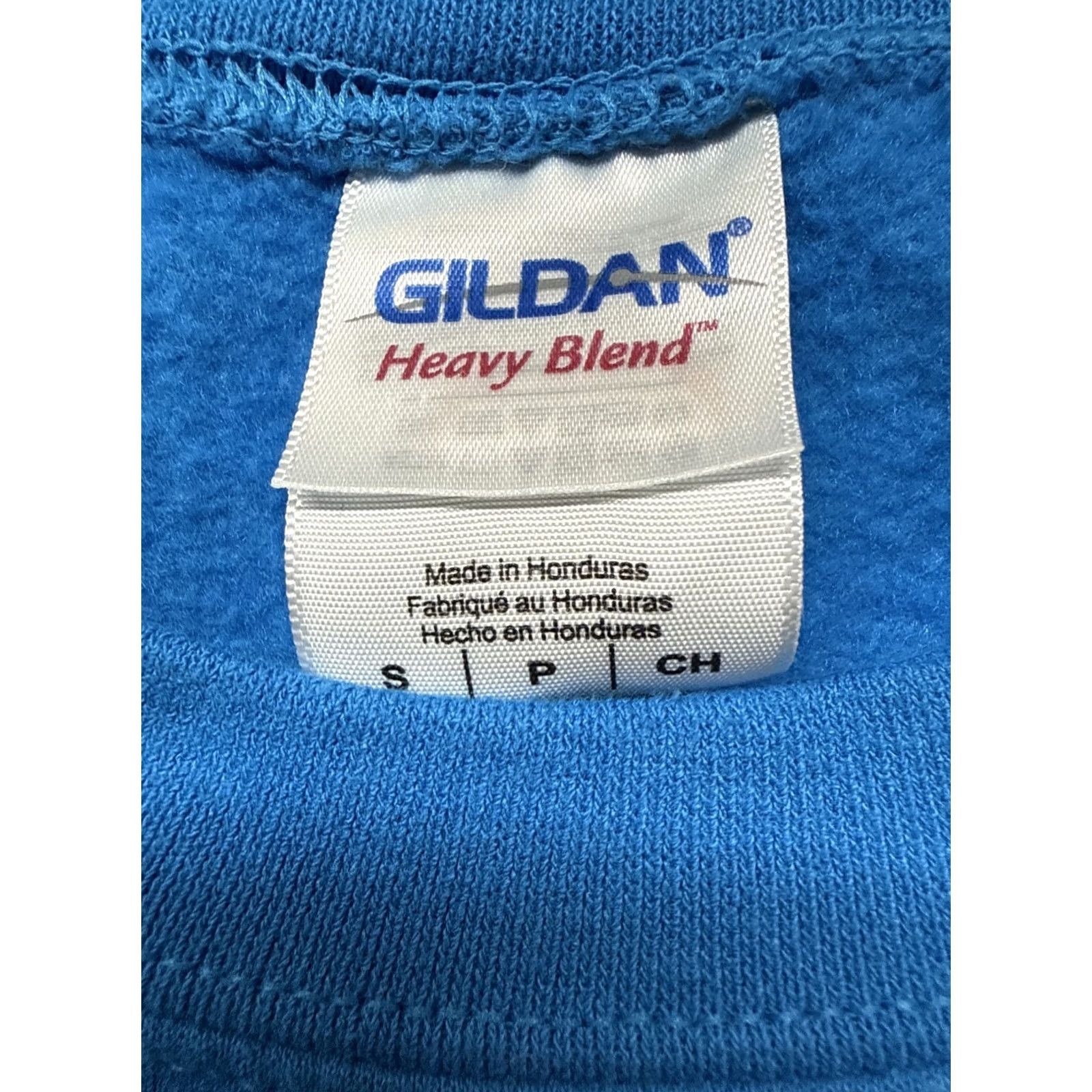 Gildan 2. It leverages key words (Gildan, FFA Agri Ed., Alma, MI, Crewneck, Sweatshirt, Blue, Small) Size US S / EU 44-46 / 1 - 5 Thumbnail