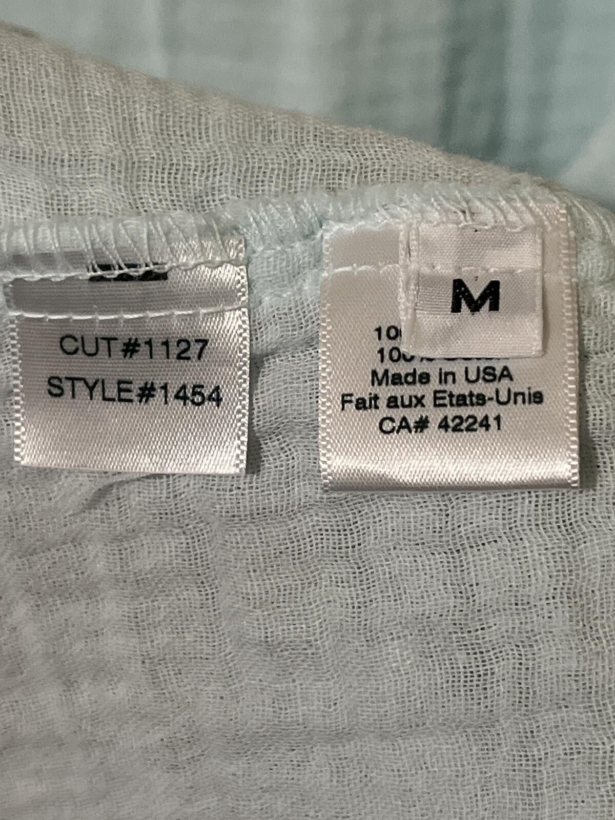 Other Stark X Gause Light Blue Casual Cotton Shirt 3/4 Sleeves M Size M / US 6-8 / IT 42-44 - 4 Thumbnail