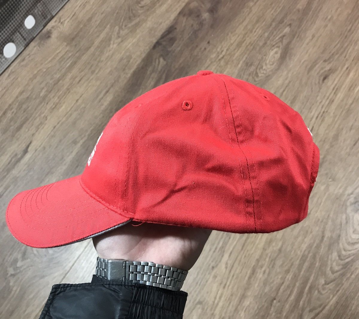 Omega × Vintage Omega Red Vintage Cap Crans Montana Size ONE SIZE - 6 Thumbnail