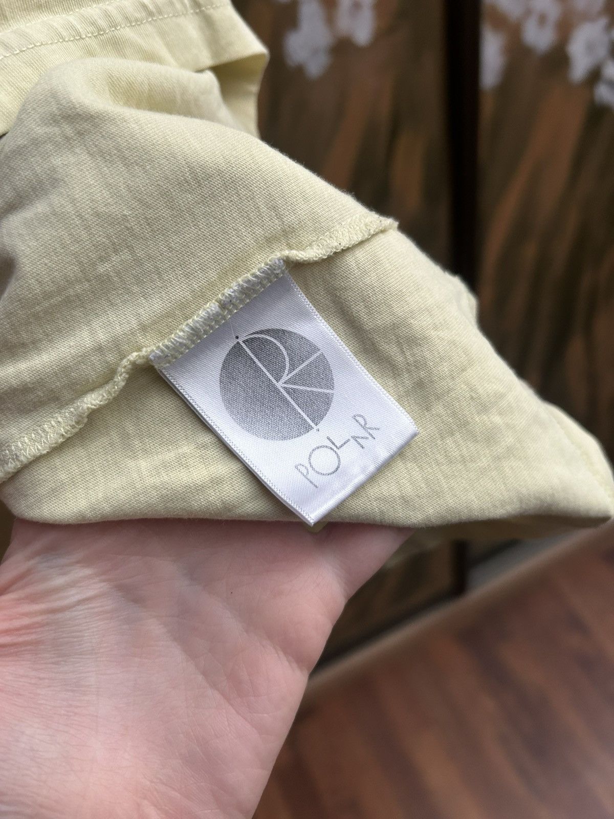 Polar Skate Co. Polar Skate Co Happy Sad Chest Logo Yellow Tee Size L Size US L / EU 52-54 / 3 - 6 Thumbnail