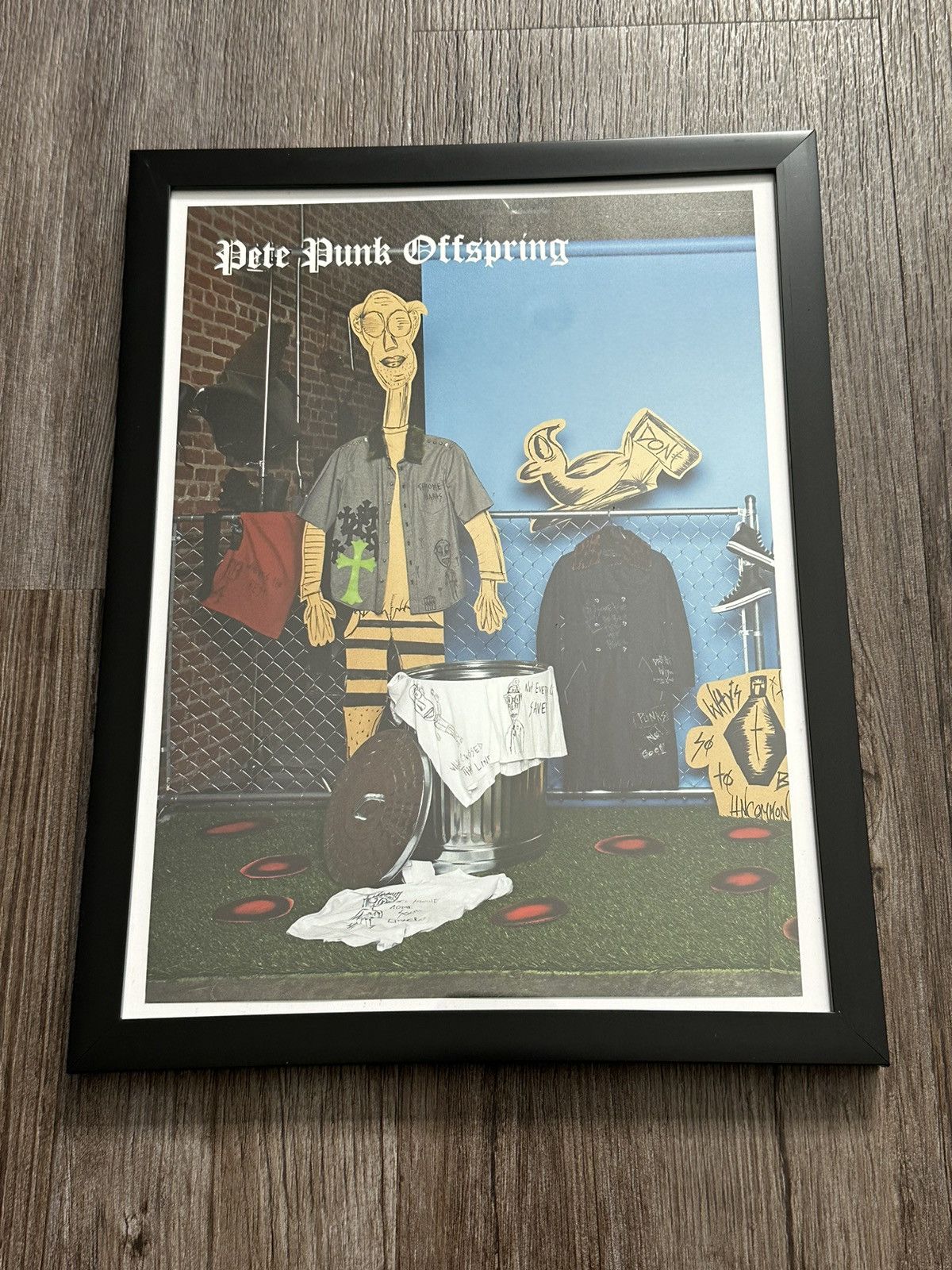 image of Chrome Hearts Matty Boy Offspring 9X12 Framed Poster, Men's