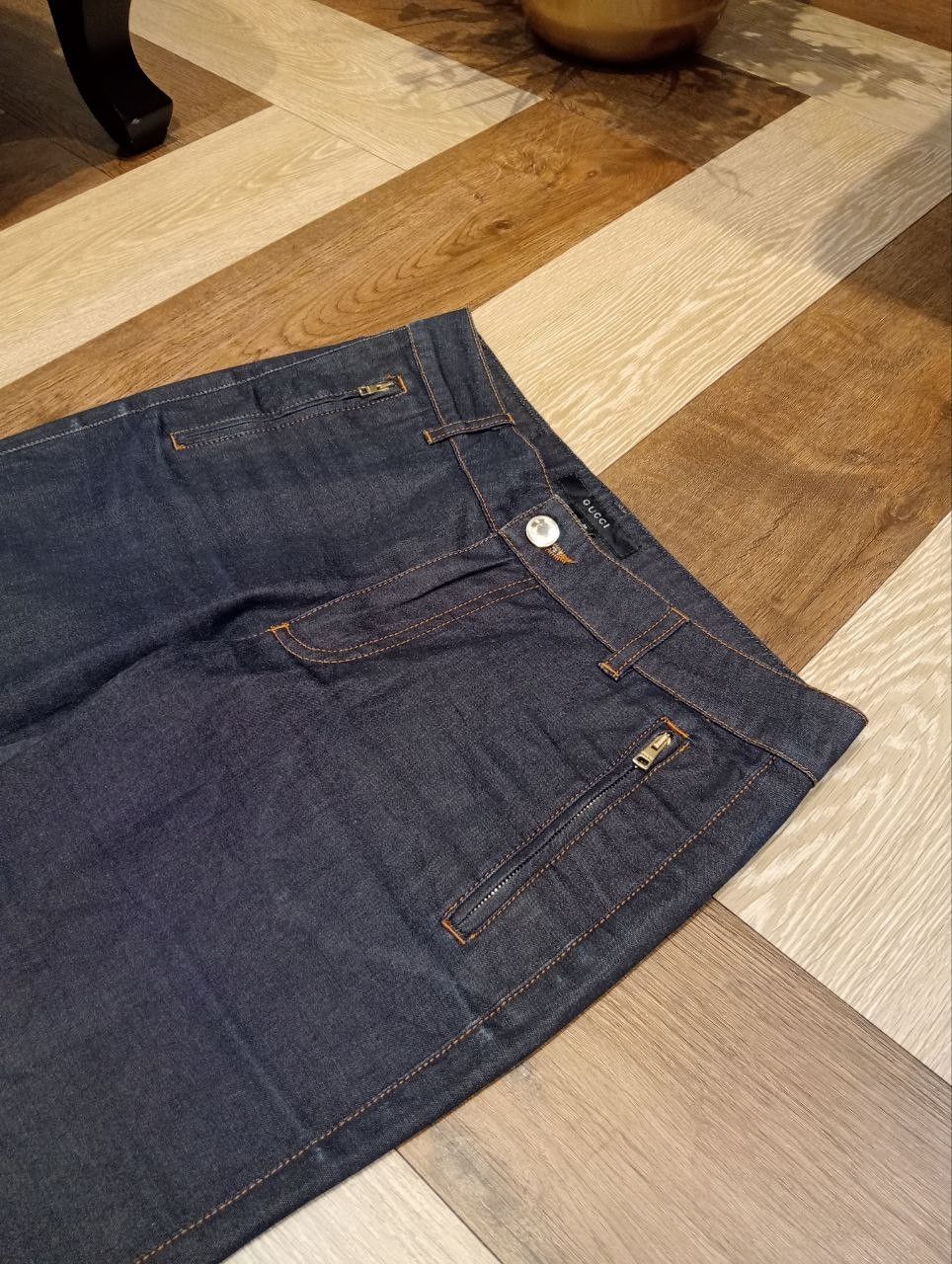 Gucci LUXURY GUCCI COMBINE COTTON SPANDEX STRETCH PANTS Size 26" / US 2 / IT 38 - 5 Thumbnail