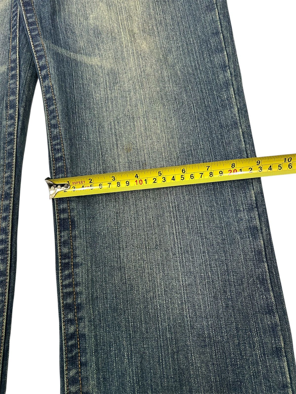 Japanese Brand Vintage Japanese Karakuri Sukajan Style Straight Jeans Size US 33 - 11 Thumbnail