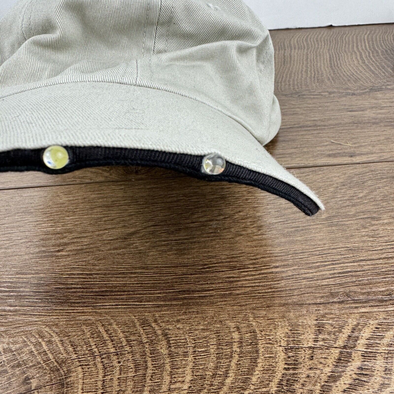 Other Plain Tan Baseball Hat Tan Brown Hat Adjustable Adult Size H Size ONE SIZE - 7 Thumbnail