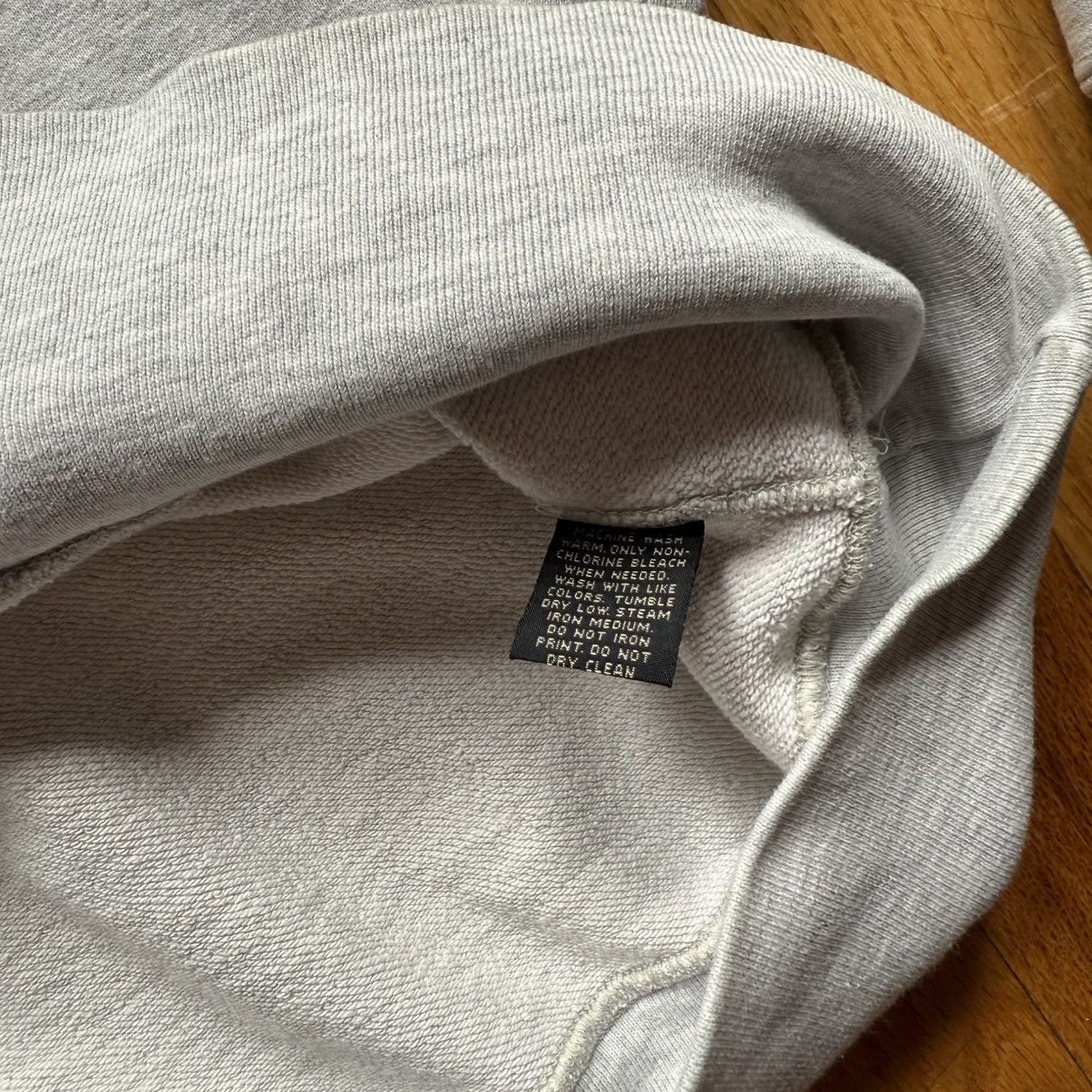 RRL Ralph Lauren RARE RRL Logo Crewneck Sweatshirt Grey Size M Size US M / EU 48-50 / 2 - 4 Thumbnail
