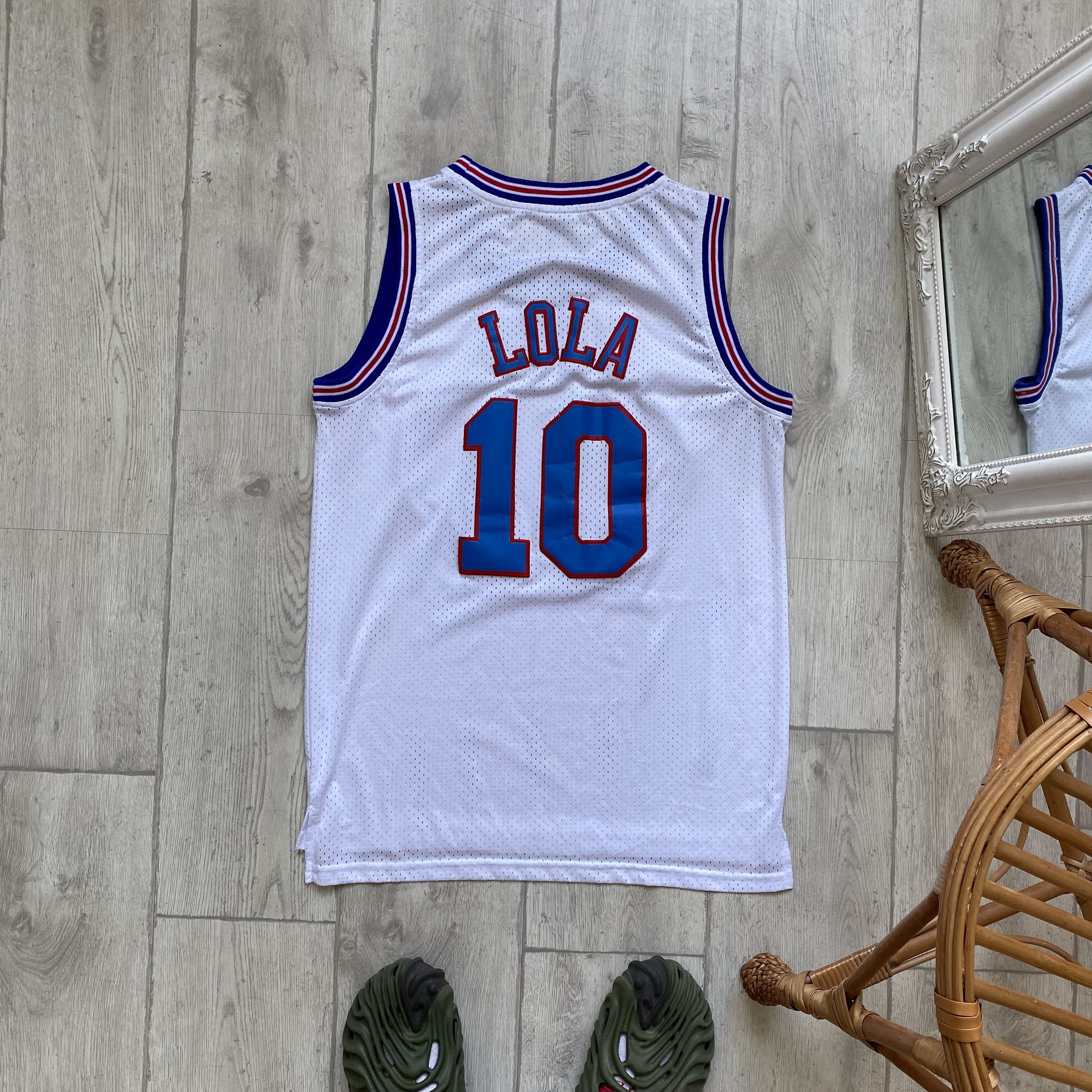 Vintage 1996 Champion Space Jam outlet Tune Squad Lola “10” Basketball Jersey