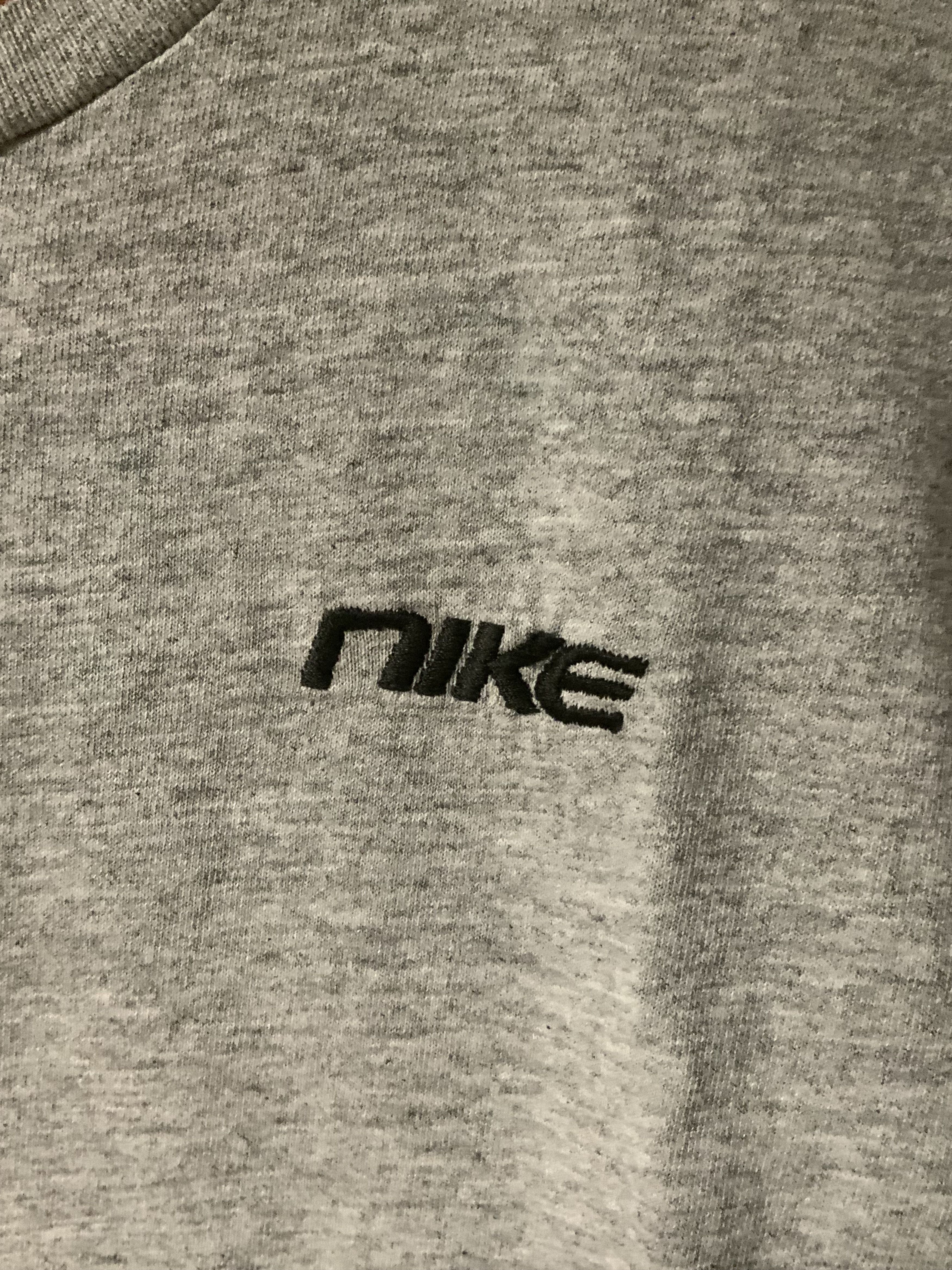 Nike × Vintage Vintage Y2K Nike Spell Out Logo Gray Small T-shirt Size US S / EU 44-46 / 1 - 2 Thumbnail