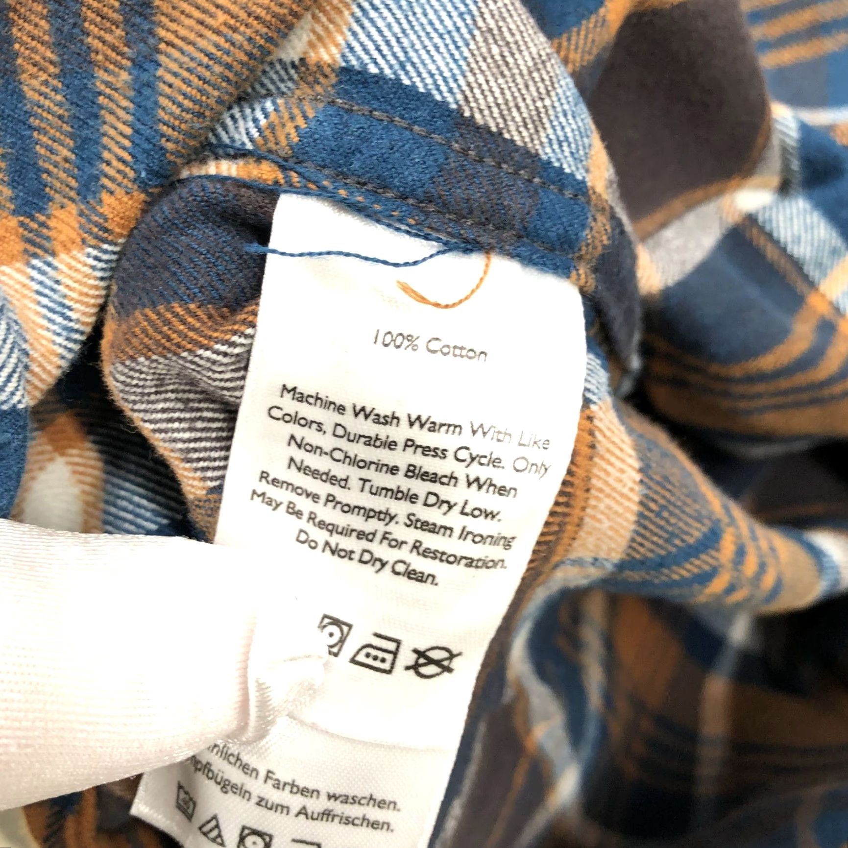 Eddie Bauer VINTAGE Eddie Bauer Flannel Shirt Mens L Classic Fit Brown Blue Plaid Thick Cotton Size US L / EU 52-54 / 3 - 6 Thumbnail