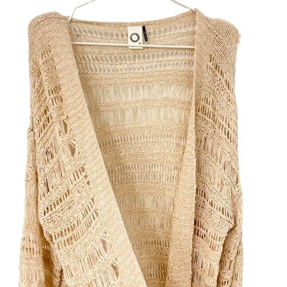 Other Akemi + Kim Carolina Duster Kimono Open-Weave Size ONE SIZE - 6 Thumbnail