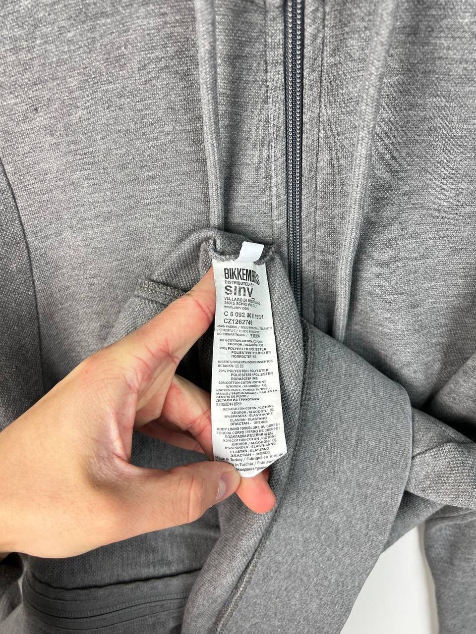 Dirk Bikkembergs Bikkembergs luxury zip hoodie size L Size US L / EU 52-54 / 3 - 3 Thumbnail