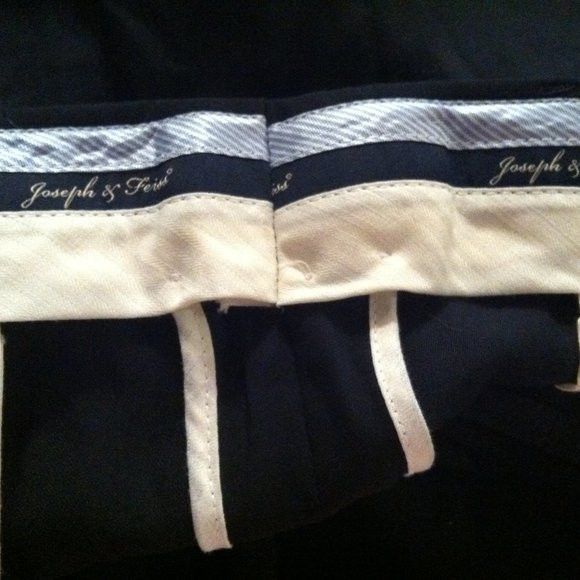 Joseph & Feiss JOSEPH & FEISS MEN'S NEW 100%WOOL DRESS PANTS 34/UNHEMMED Size 34R - 10 Thumbnail