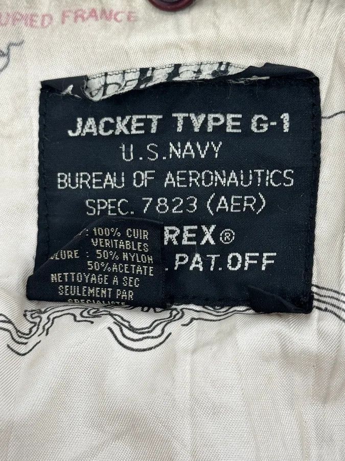 Avirex 2000s Avirex Brown Pilot Aviator Bomber Jacket Size US M / EU 48-50 / 2 - 15 Thumbnail
