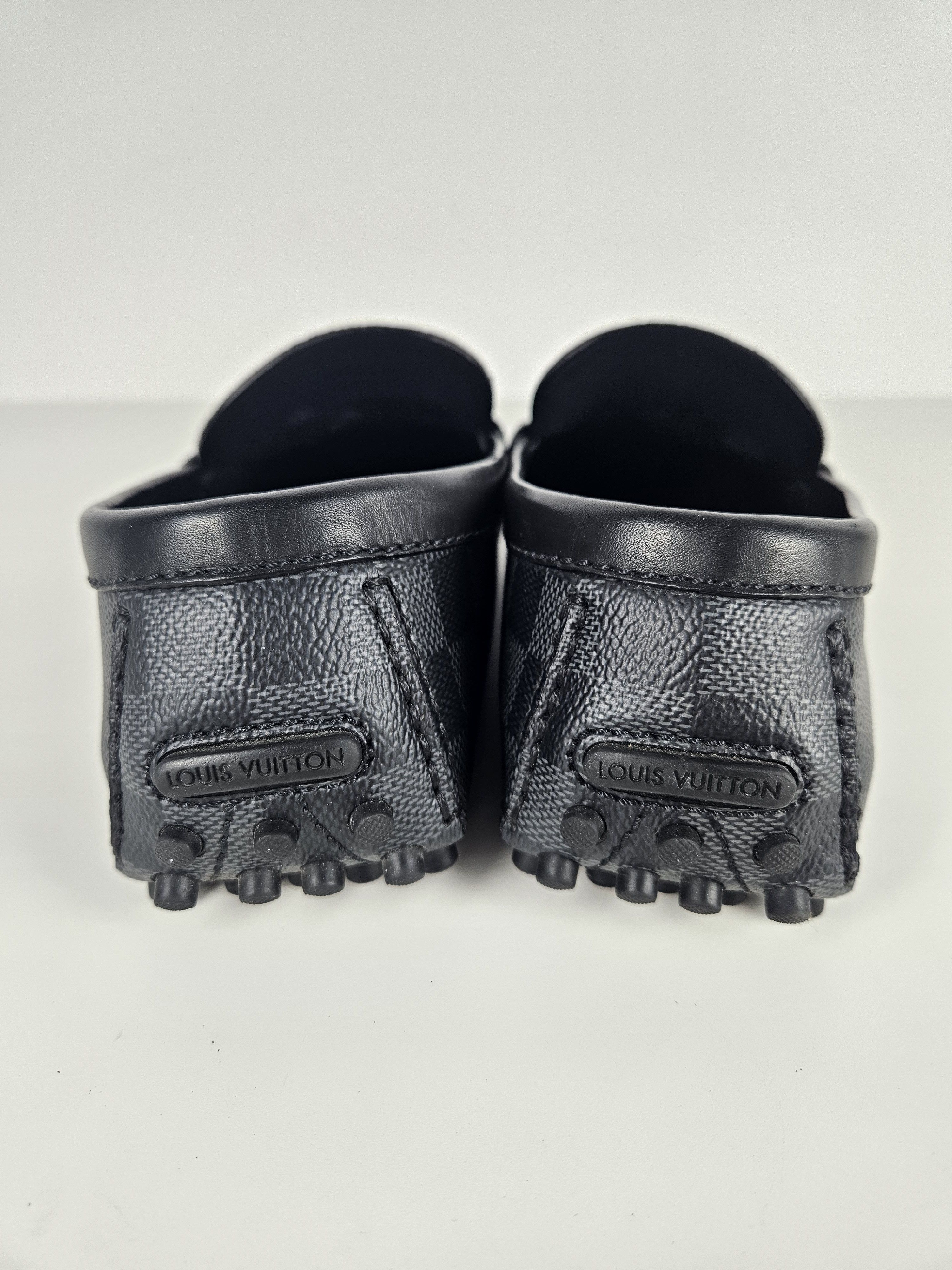 Louis Vuitton Louis Vuitton hockenheim moccasin damier graphite lv buckle Size US 9.5 / EU 42-43 - 15 Thumbnail