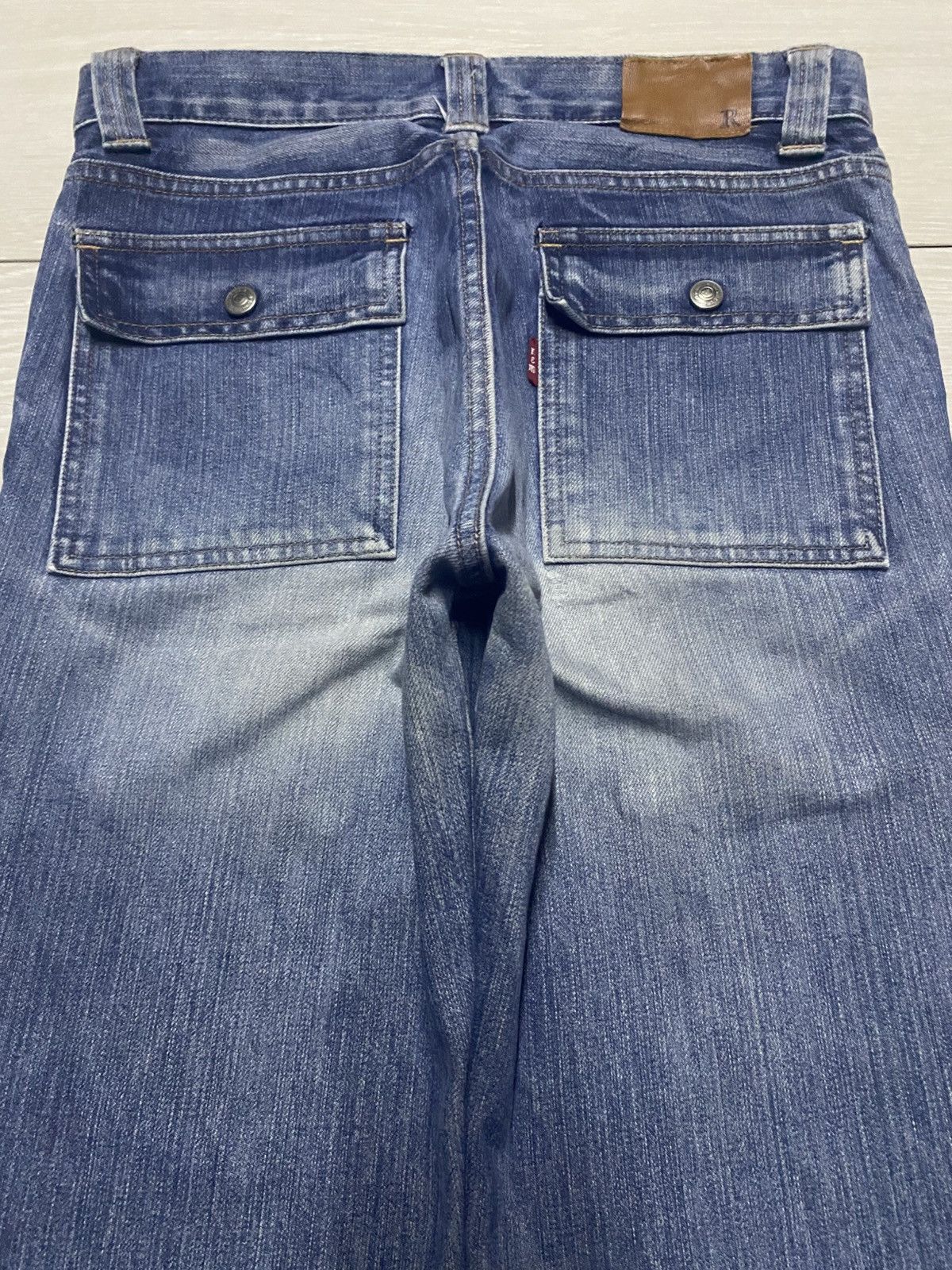 Issey Miyake Vintage Japanese N&M Issey miyake Style Distressed Jeans Size US 30 / EU 46 - 4 Thumbnail