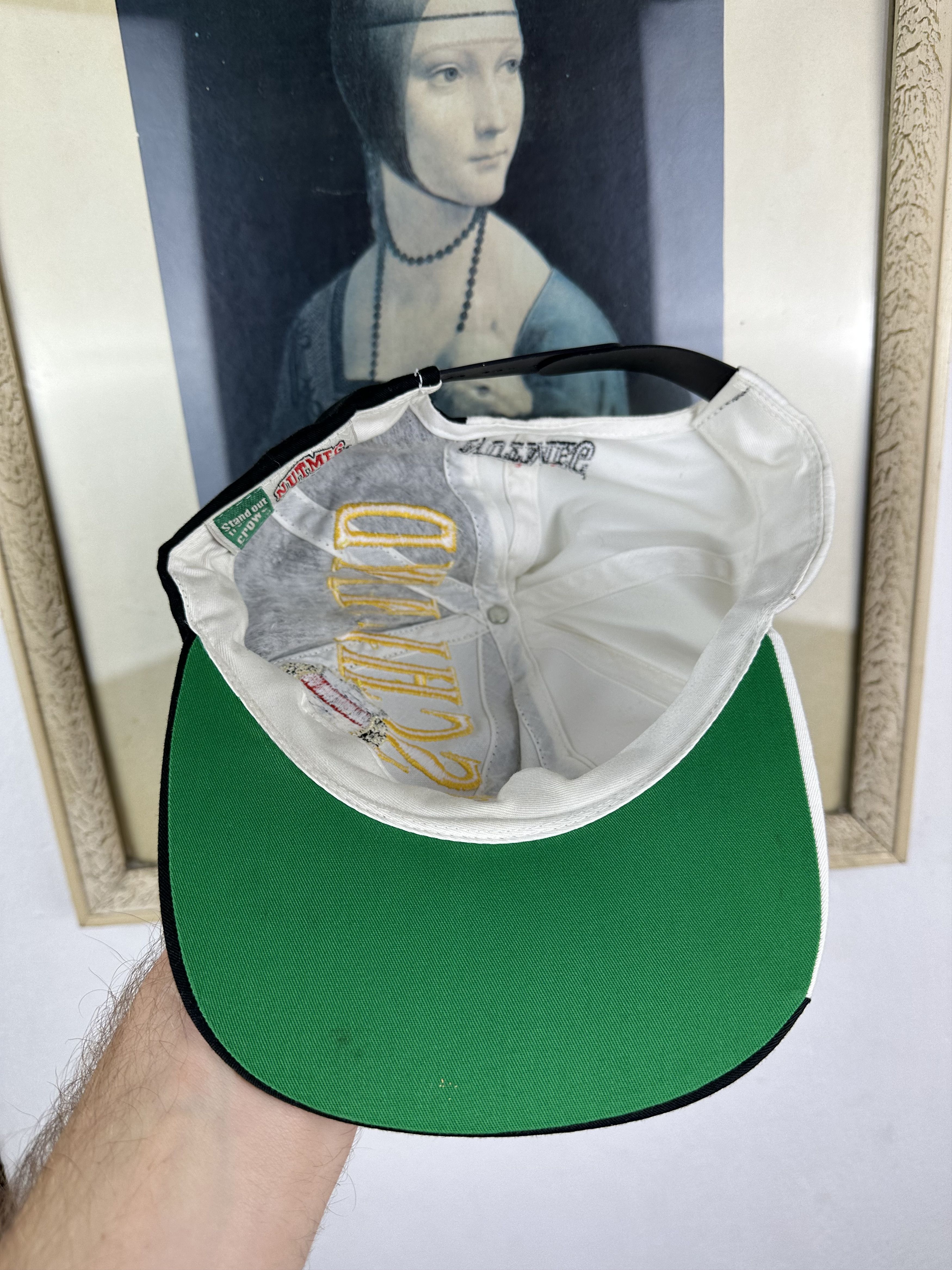 Nutmeg Vintage Germany Nutmeg Soccer Football Cap Hat Rare Size ONE SIZE - 5 Thumbnail