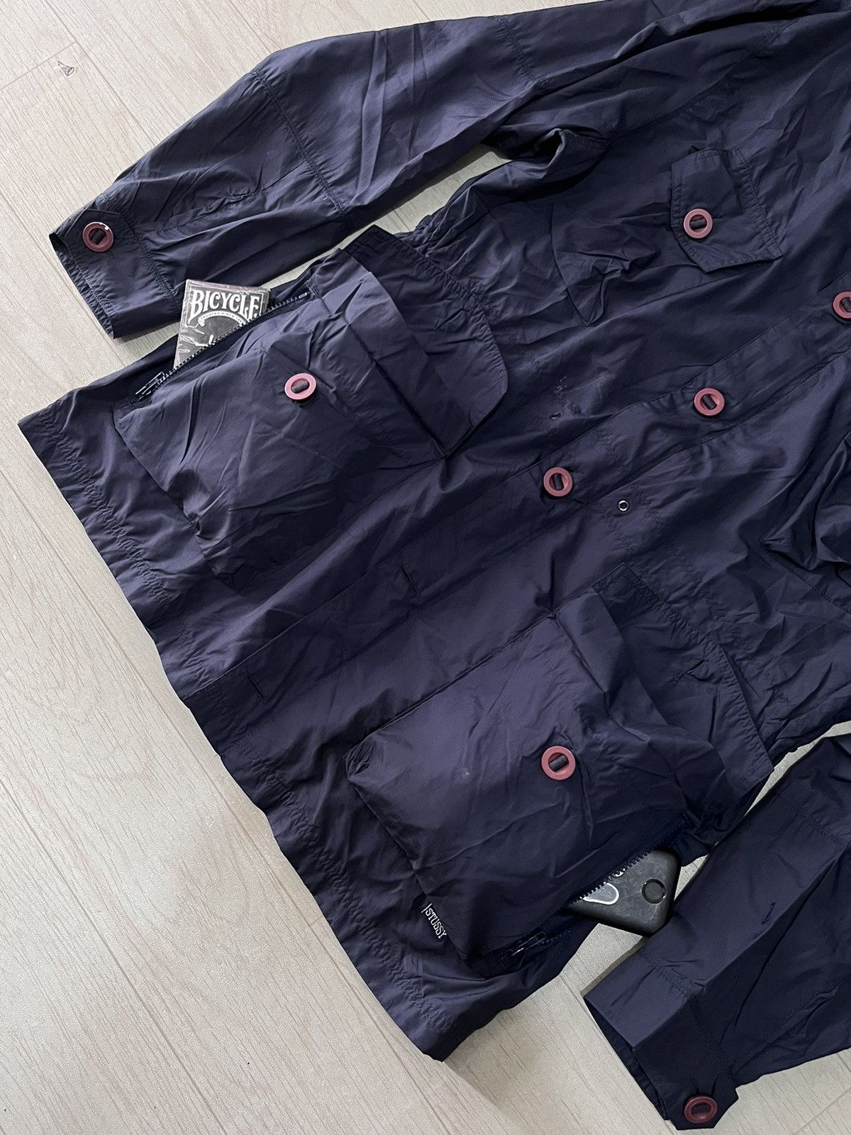 Stussy 2000s Stussy Outer Gear Parkas jungle fatigue Size US L / EU 52-54 / 3 - 7 Thumbnail