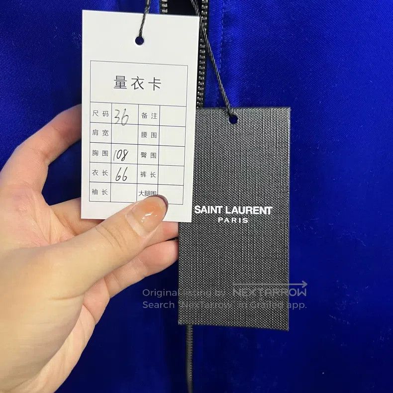 Saint Laurent Paris #REF! Size XS / US 0-2 / IT 36-38 - 2 Thumbnail