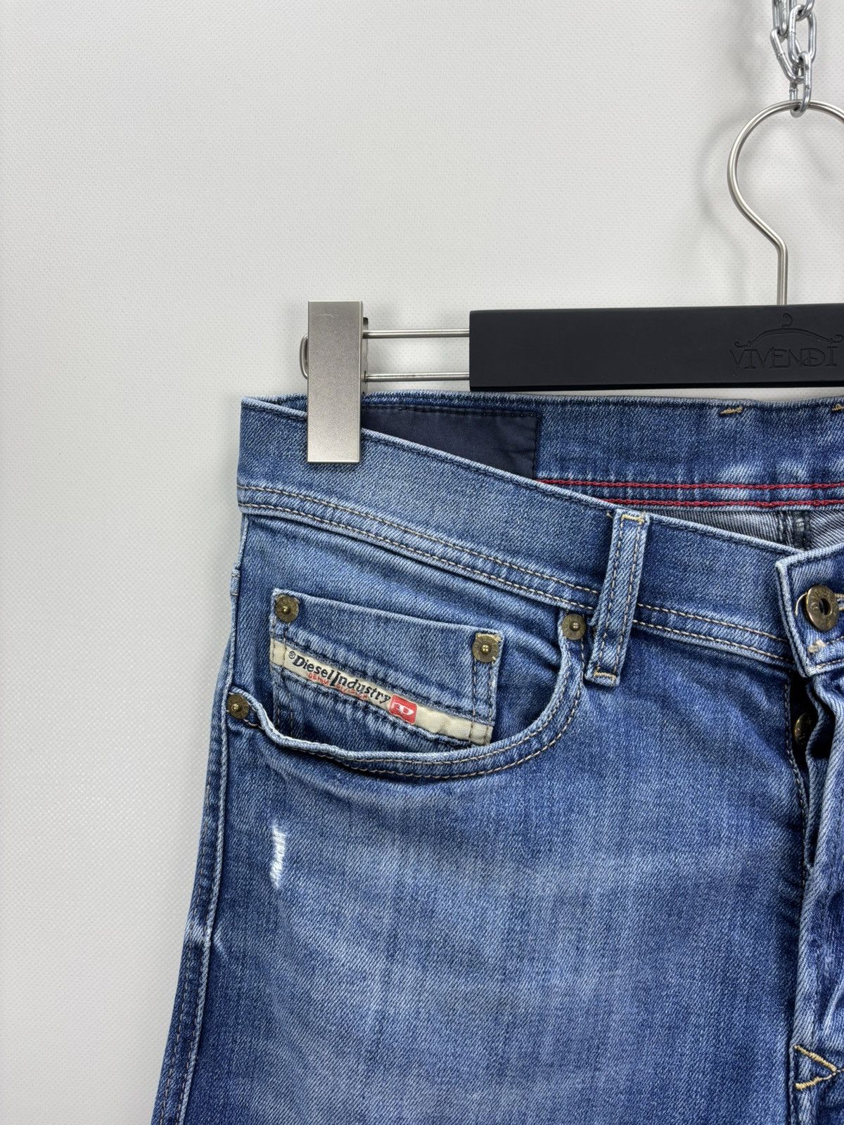 Diesel Mens jeans Diesel Size 30 Color Blue Size US 30 / EU 46 - 4 Thumbnail