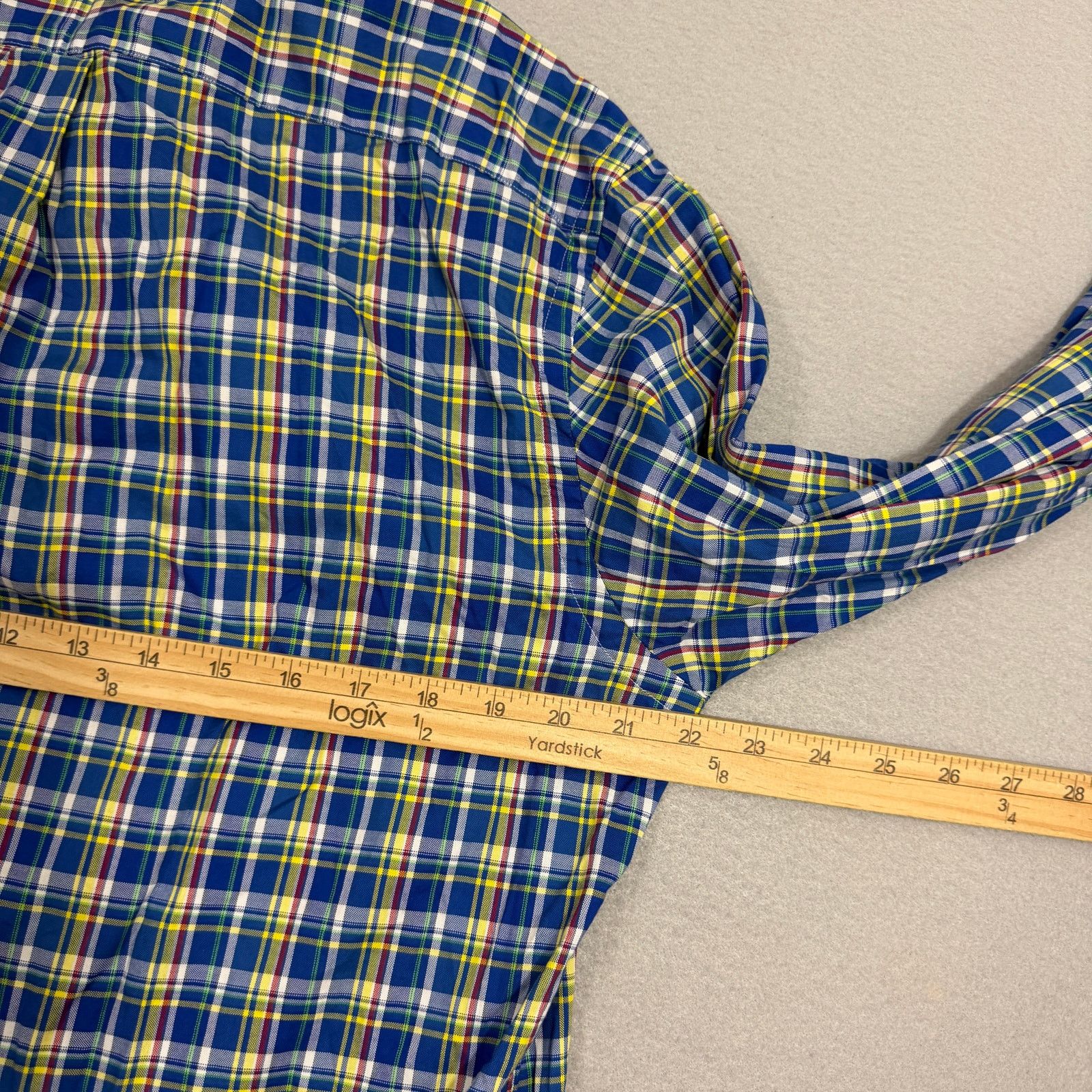 Polo Ralph Lauren Vintage Polo Ralph Lauren Button Down Shirt Men's Large Blue Size US L / EU 52-54 / 3 - 7 Thumbnail