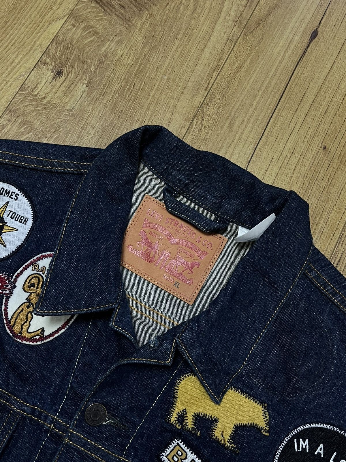 Levi's × Levi's Made & Crafted Levis Patch Denim Jacket Size US XL / EU 56 / 4 - 3 Thumbnail