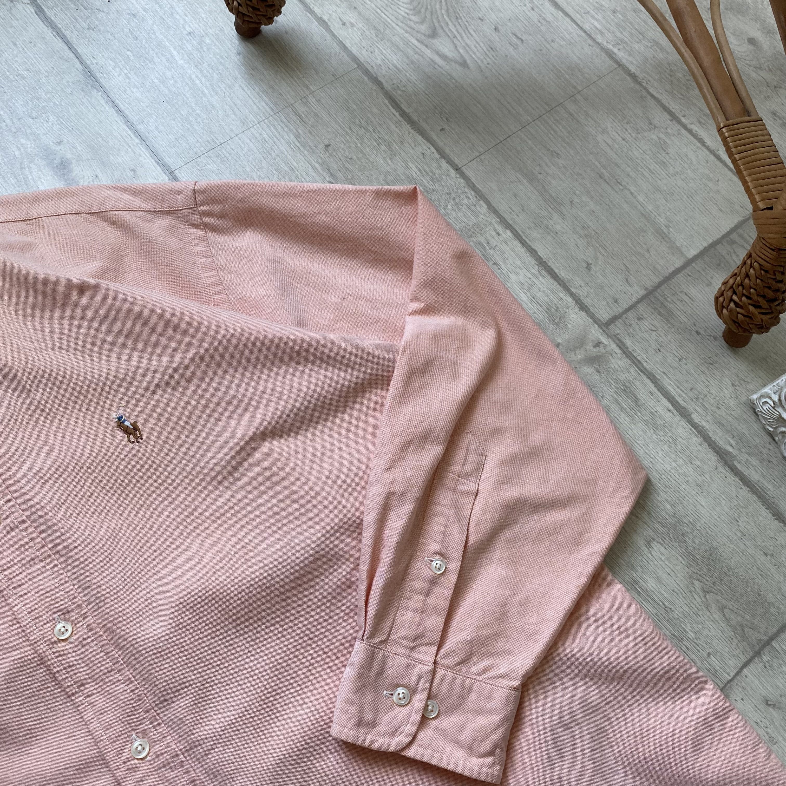 Polo Ralph Lauren 🍑 Vintage 80s Polo Ralph Lauren shirt Luxury Oldmoney Size US L / EU 52-54 / 3 - 6 Thumbnail