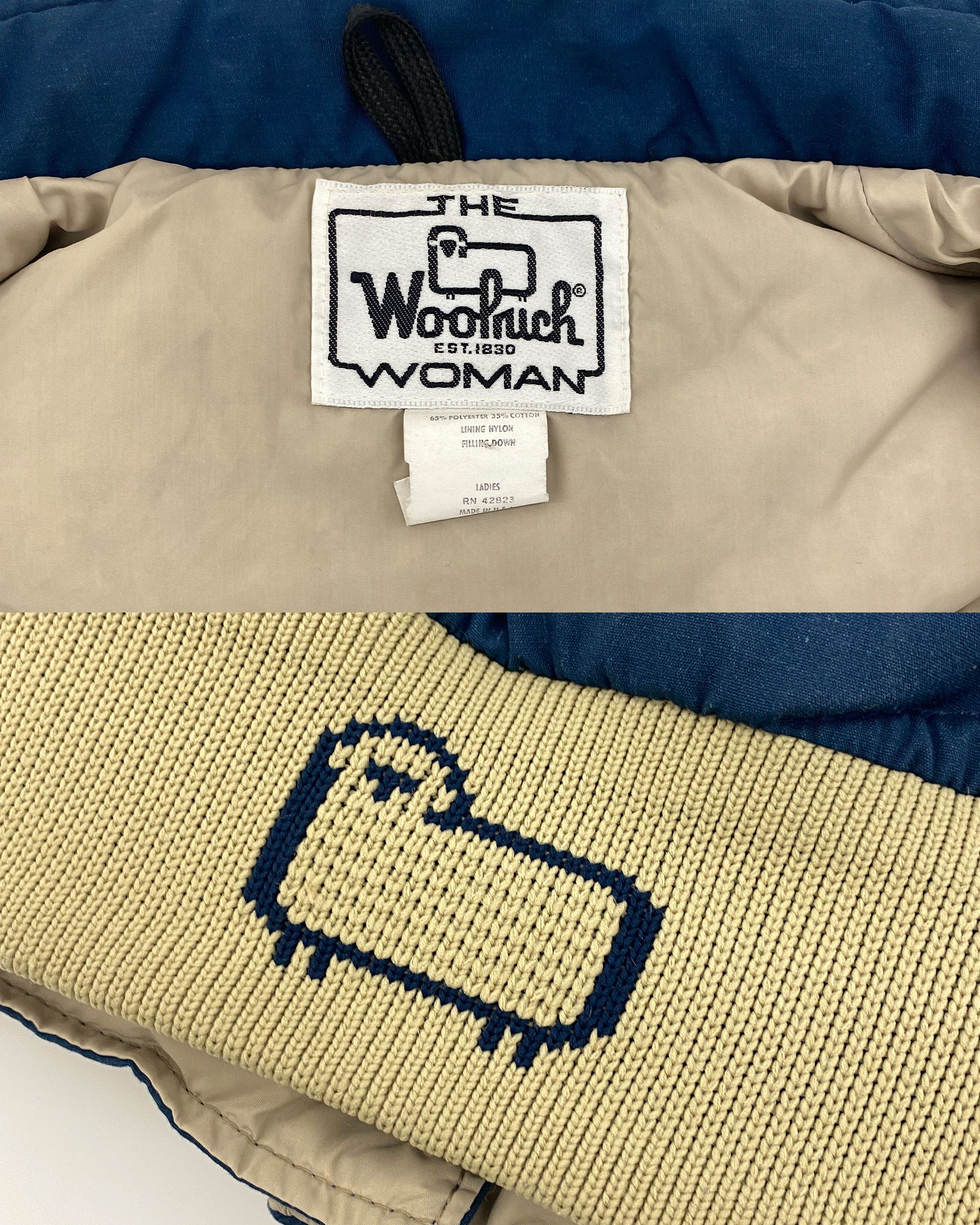 Woolrich Woolen Mills 1980s USA Puffer Vest Size M / US 6-8 / IT 42-44 - 3 Thumbnail