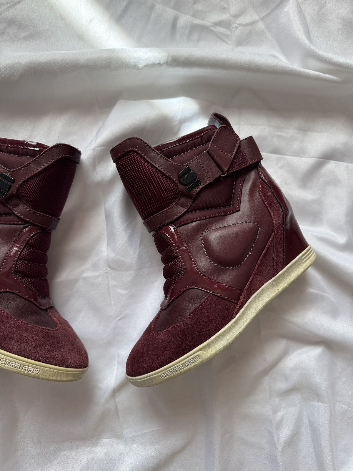 G-Star G-Star Raw Vintage Y2K Hi Top Wedge Sneakers Size US 6 / IT 36 - 5 Thumbnail