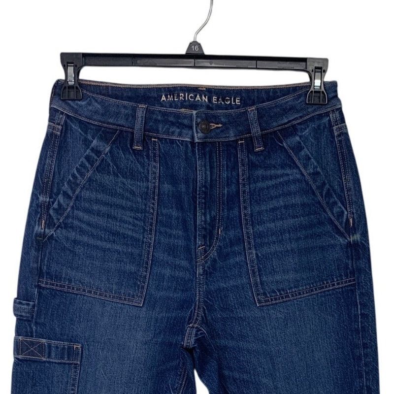 American Eagle Outfitters New American Eagle Womens 6 Cotton Blend Denim Mom Jeans Size 28" / US 6 / IT 42 - 2 Thumbnail