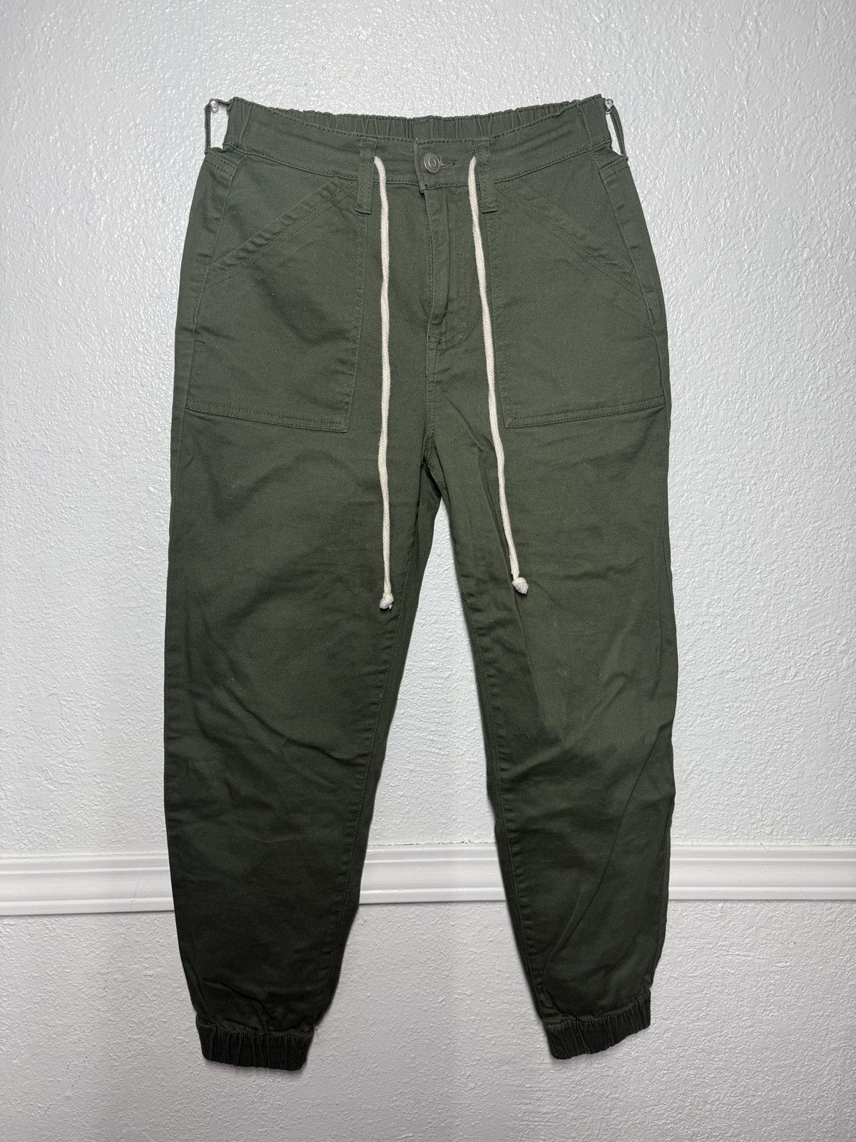 Vintage No boundaries green cargo pants Size 26" / US 2 / IT 38 - 1 Thumbnail