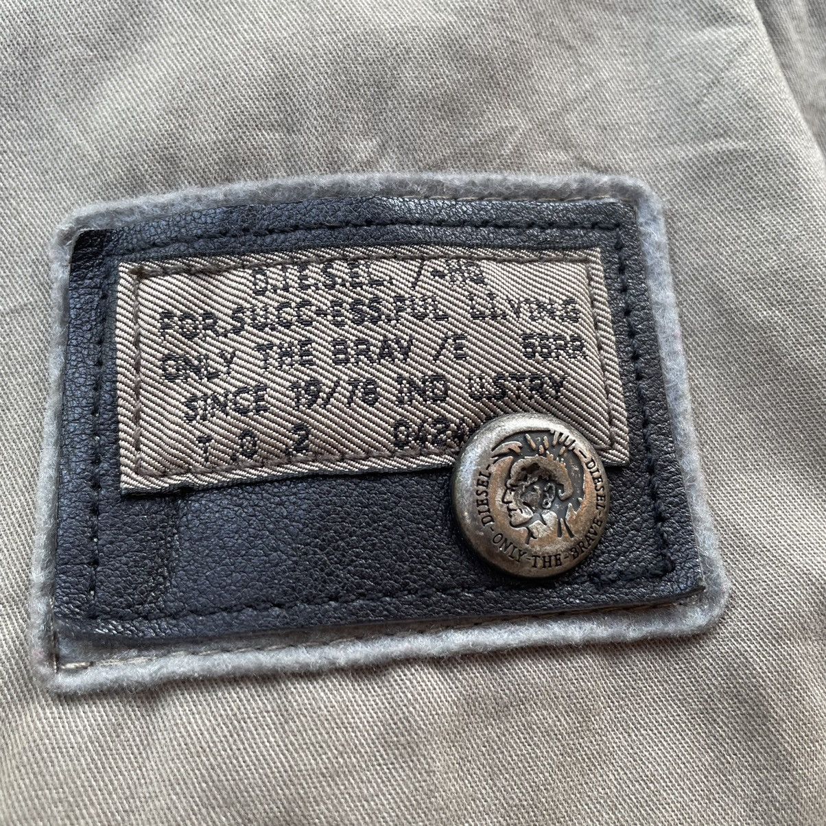 Diesel VINTAGE DIESEL - CO ONLY THE BRAVE PATCHWORK MILITARY JACKET Size US S / EU 44-46 / 1 - 9 Thumbnail