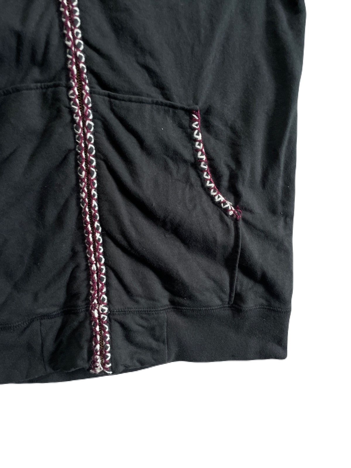 If Six Was Nine 2000s Japanese archive Vkei Ethnic Zip Short Sleeve Hoodie Size US S / EU 44-46 / 1 - 6 Thumbnail