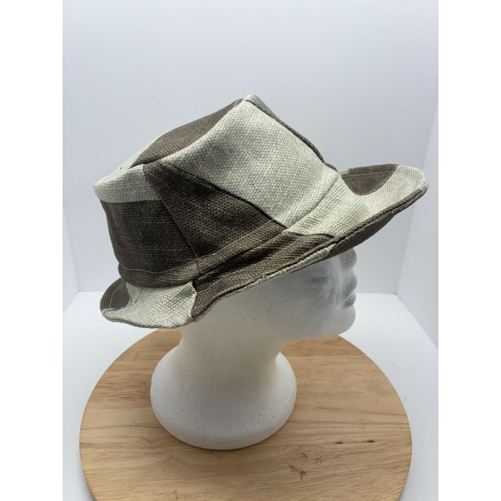 Other Upcycled Canvas Bucket Hat Small – Bonnie Bucket Patchwork Size ONE SIZE - 12 Thumbnail