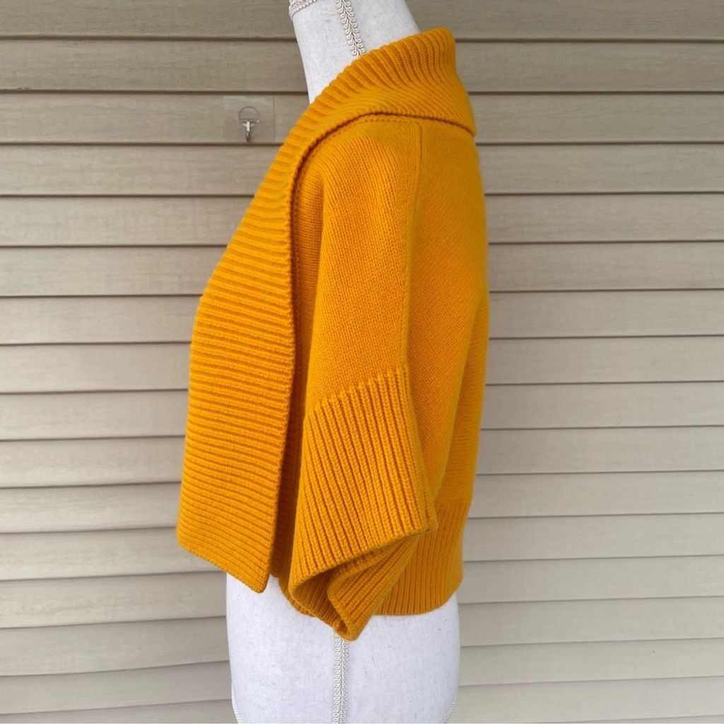 Michael Kors Michael Kors Collection Crop Sweater Cashmere/Wool Size XS Size XS / US 0-2 / IT 36-38 - 2 Thumbnail