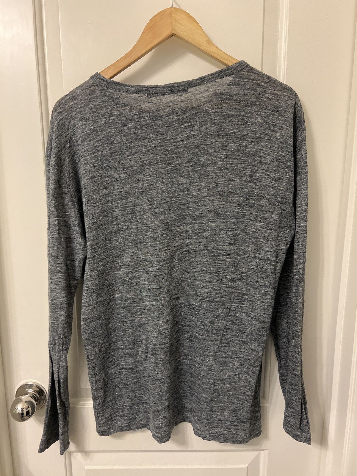 Alexander Wang × T by Alexander Wang T by Alexander Wang sz XS Linen Long Sleeve Tee Size US XS / EU 42 / 0 - 6 Thumbnail