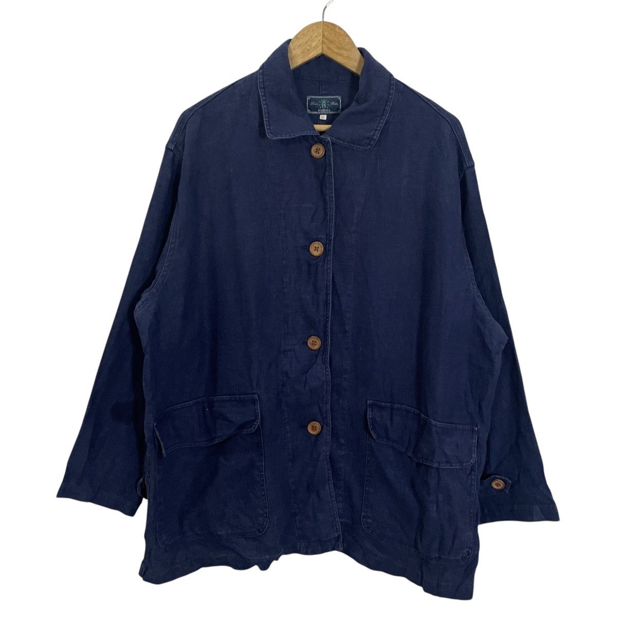 Japanese Brand Vintage Panega Indigo Denim Jacket Size US XL / EU 56 / 4 - 1 Thumbnail