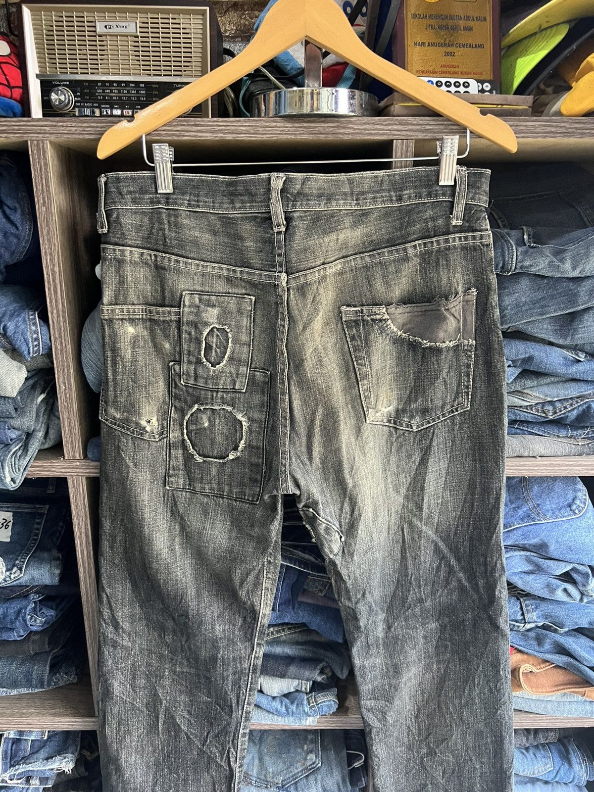 Other 🔥Rare Artinero Patchwork Kapital Inspired Distressed Denim Size US 34 / EU 50 - 11 Thumbnail
