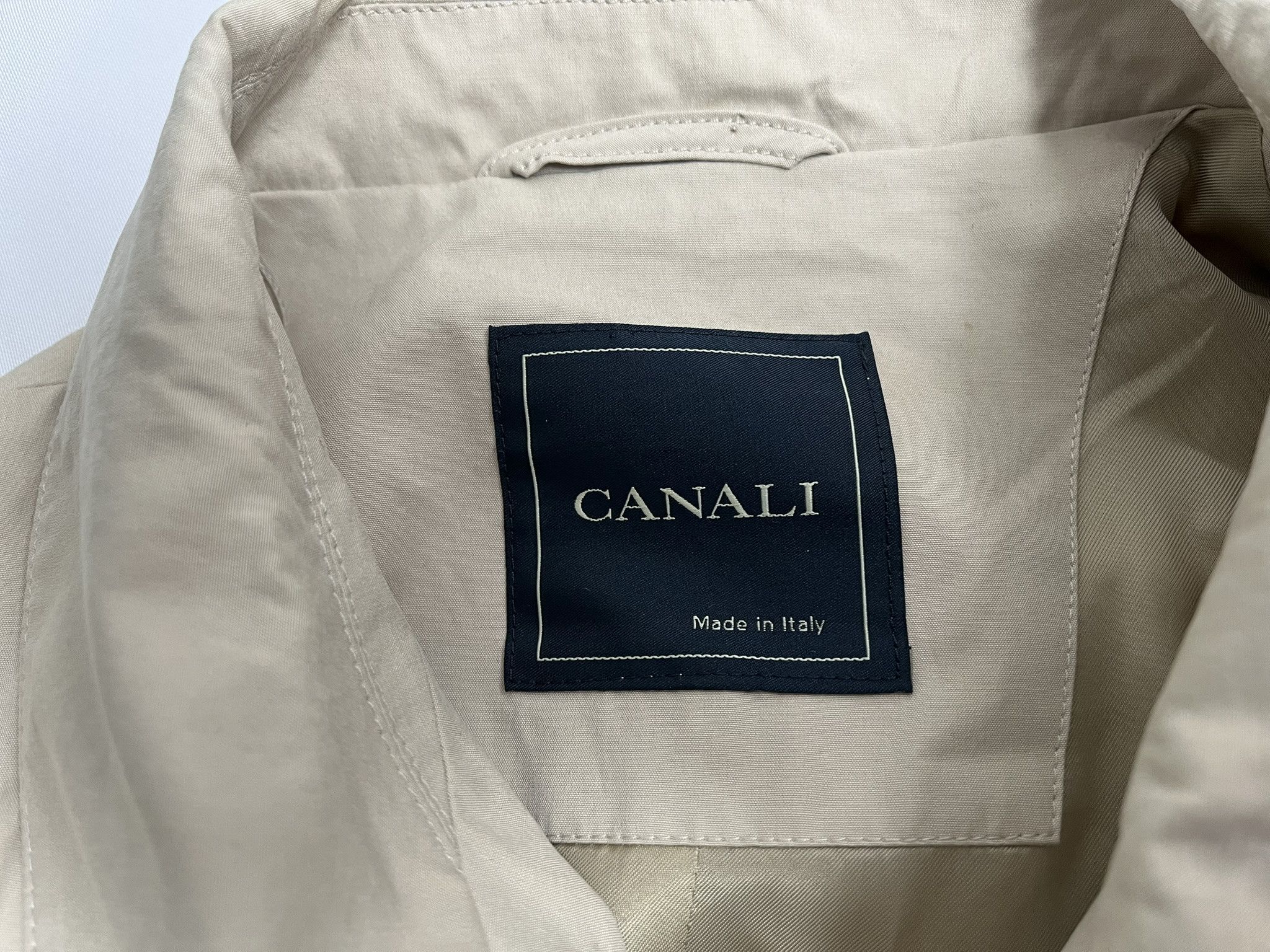 Canali Canali Rain & Wind Tech Coat Size US XL / EU 56 / 4 - 2 Thumbnail