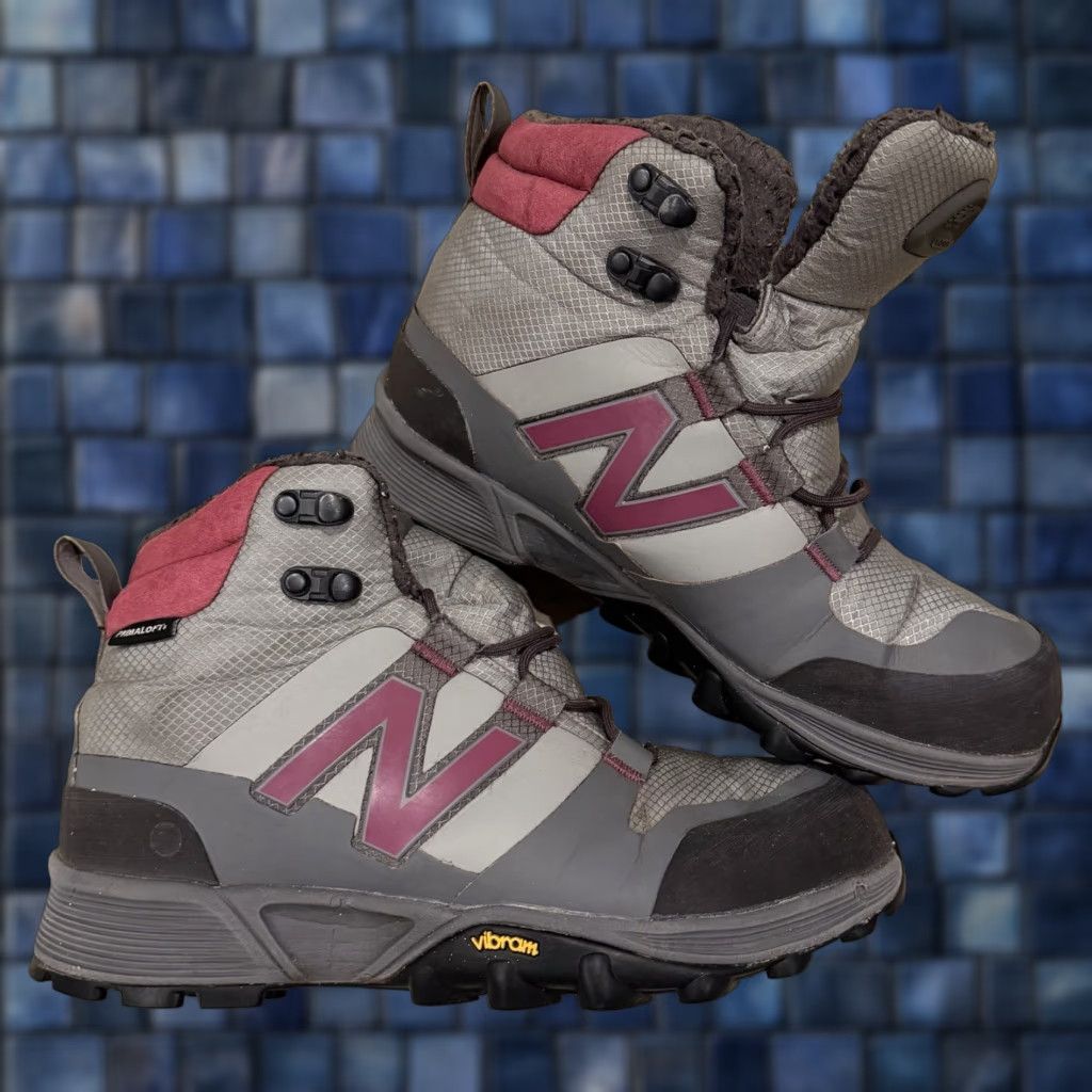 New Balance NEW BALANCE Womens Nb1099 Primaloft Trail Boots Size 9D Grey Vibram Sole Snow Boot Outdoor Hiking Womens Boots Size US 7 / IT 37 - 1 Thumbnail