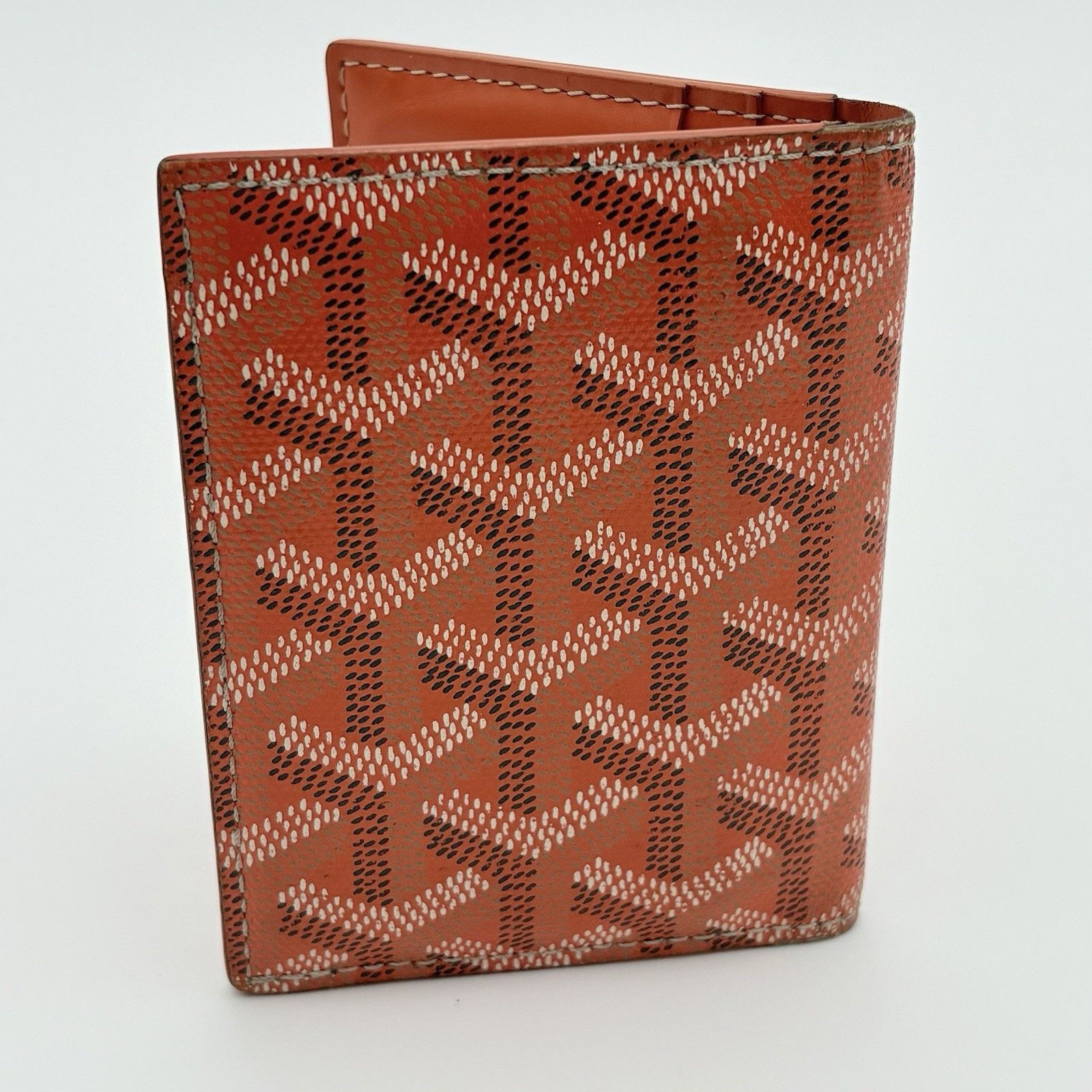 Goyard Goyard Saint Marc Card Holder Wallet ' Orange ' | AUTHENTIC! Size ONE SIZE - 3 Thumbnail